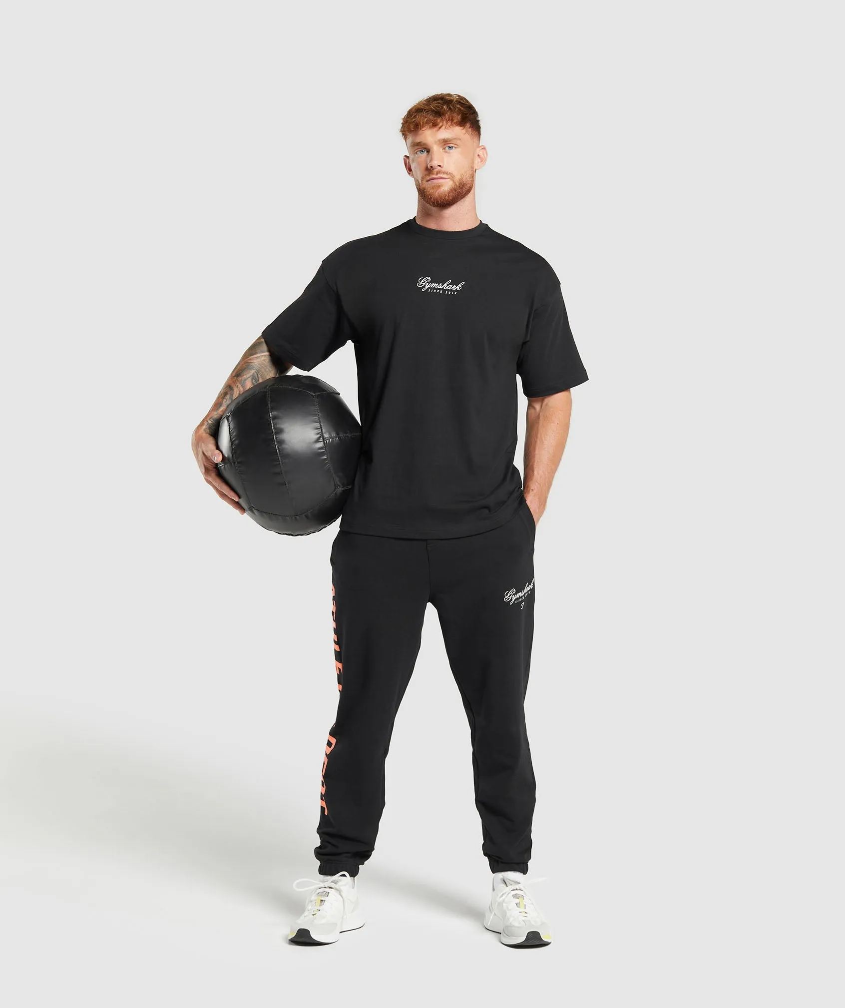 Gymshark Athletic Department T-Shirt - Black sold by Gymshark product image thumbnail 4