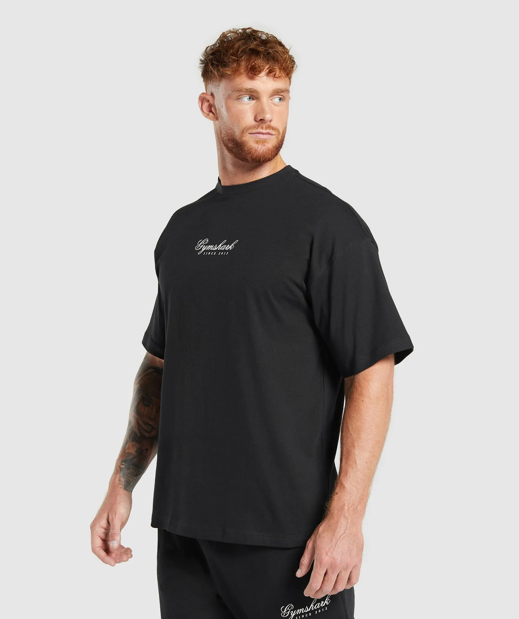 Gymshark Athletic Department T-Shirt - Black sold by Gymshark product image thumbnail 3