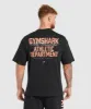 Gymshark Athletic Department T-Shirt - Black sold by Gymshark