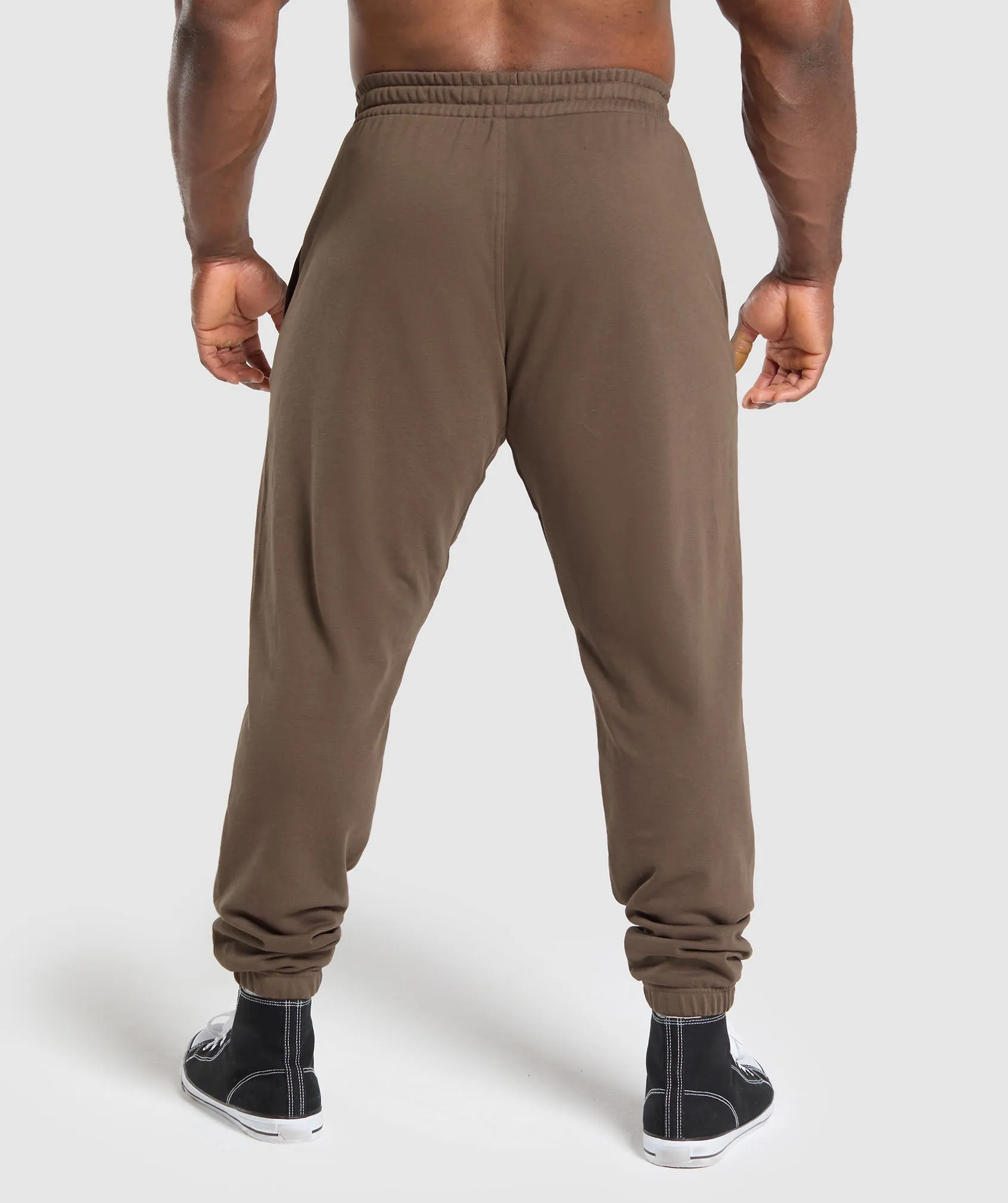 Gymshark Essential Oversized Joggers - Walnut Brown sold by Gymshark product image thumbnail 2