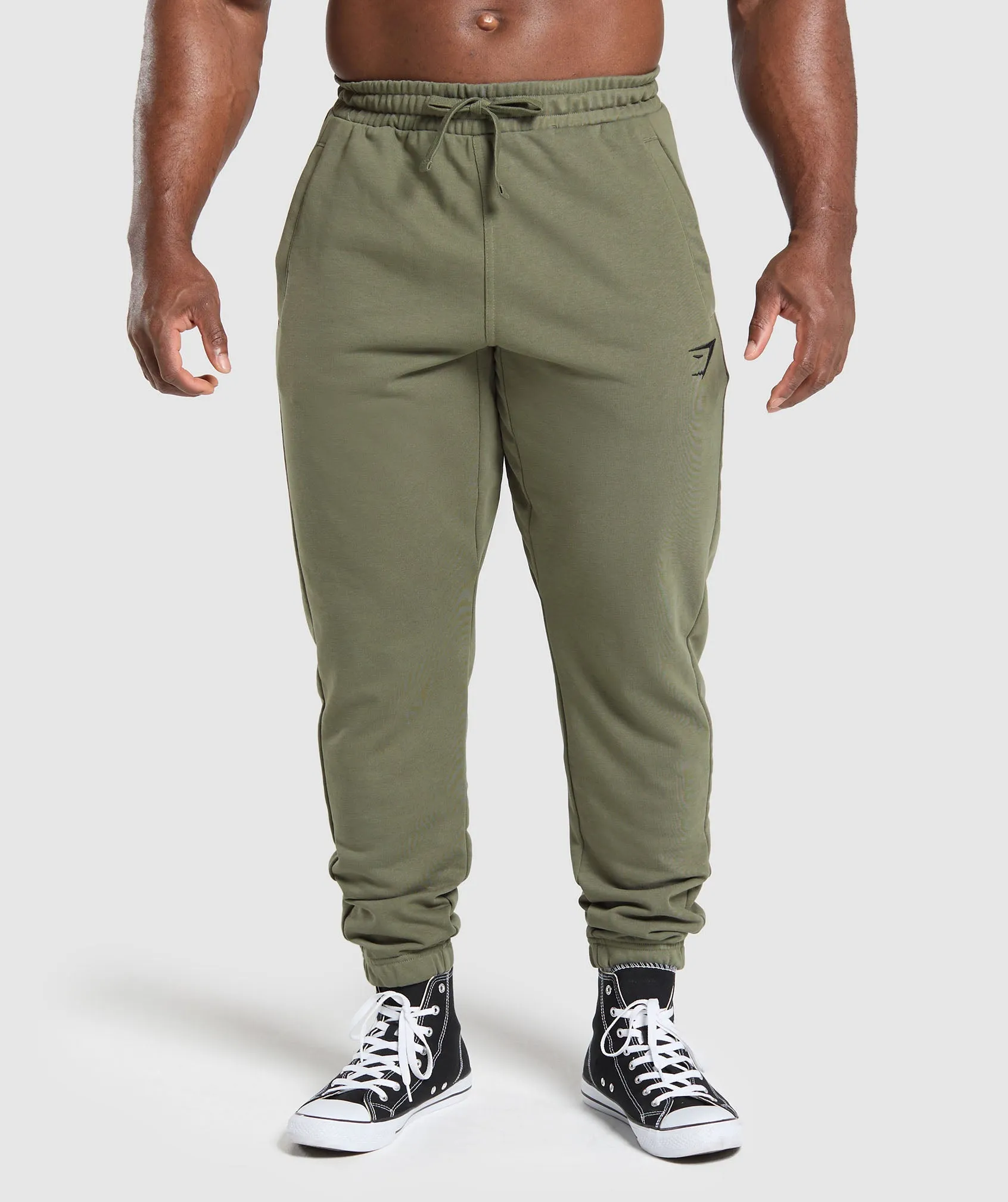 Gymshark Essential Oversized Joggers - Base Green sold by Gymshark