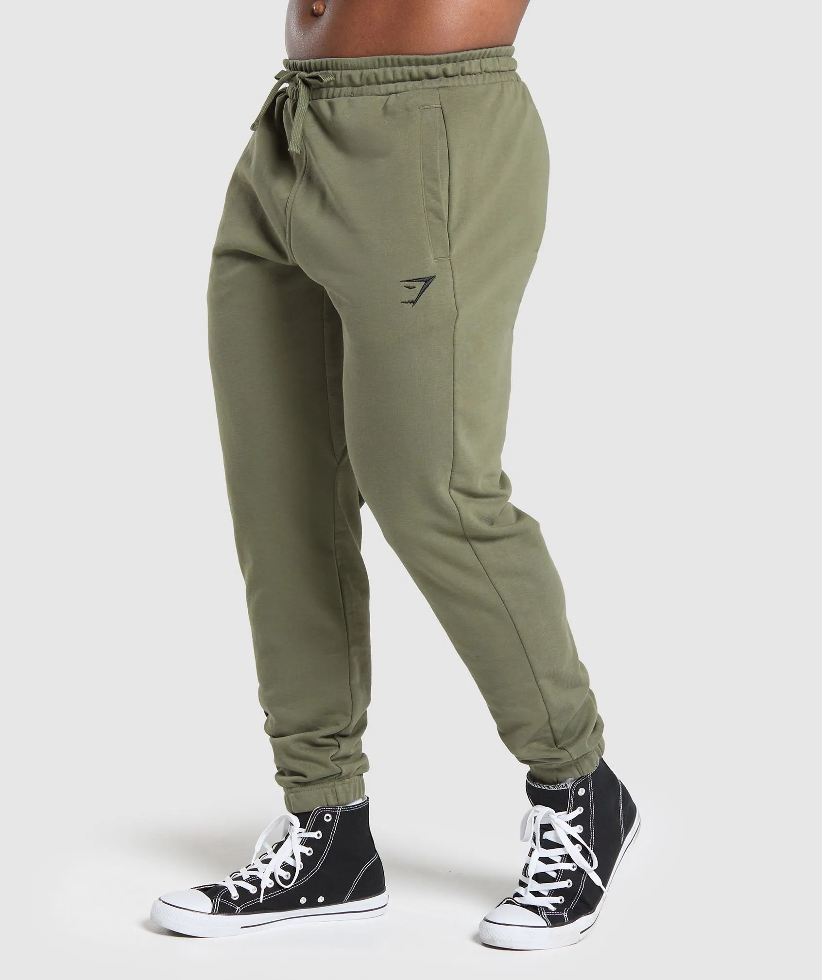 Gymshark Essential Oversized Joggers - Base Green sold by Gymshark product image thumbnail 3