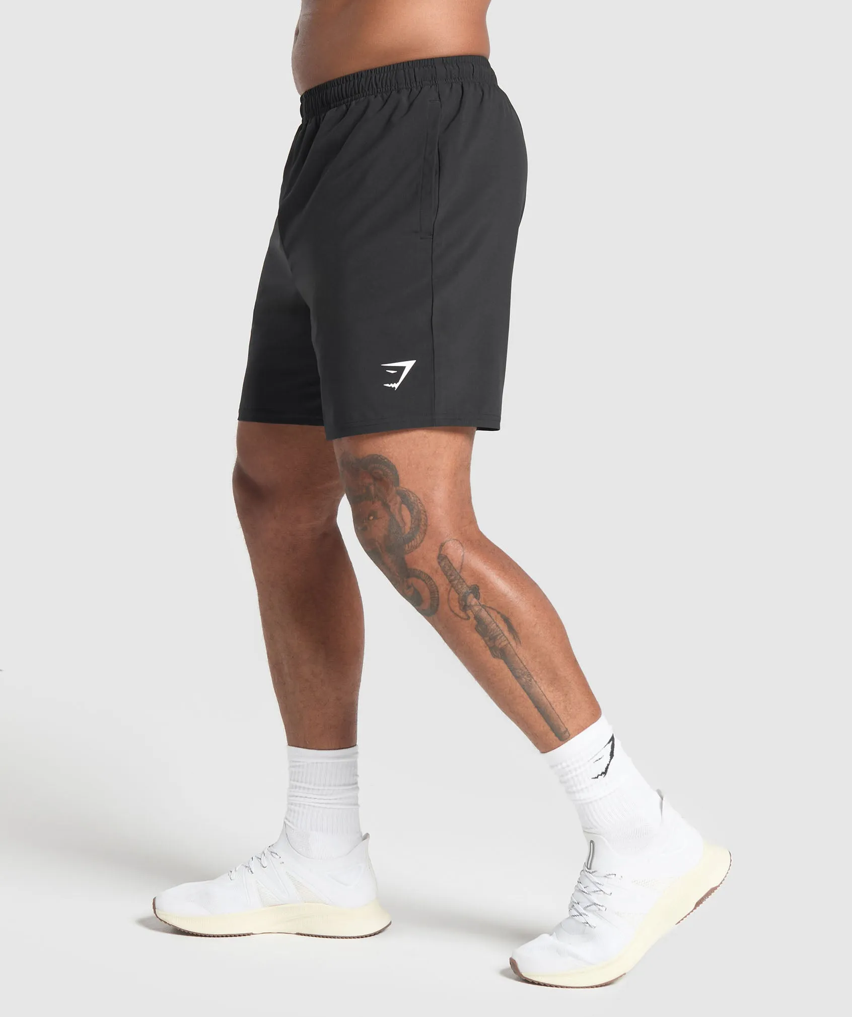 Gymshark Fitness Apparel 7" Shorts - Black sold by Gymshark product image thumbnail 4