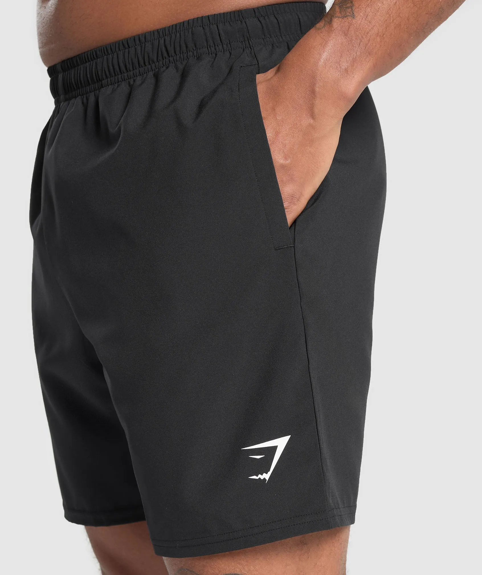 Gymshark Fitness Apparel 7" Shorts - Black sold by Gymshark product image thumbnail 5