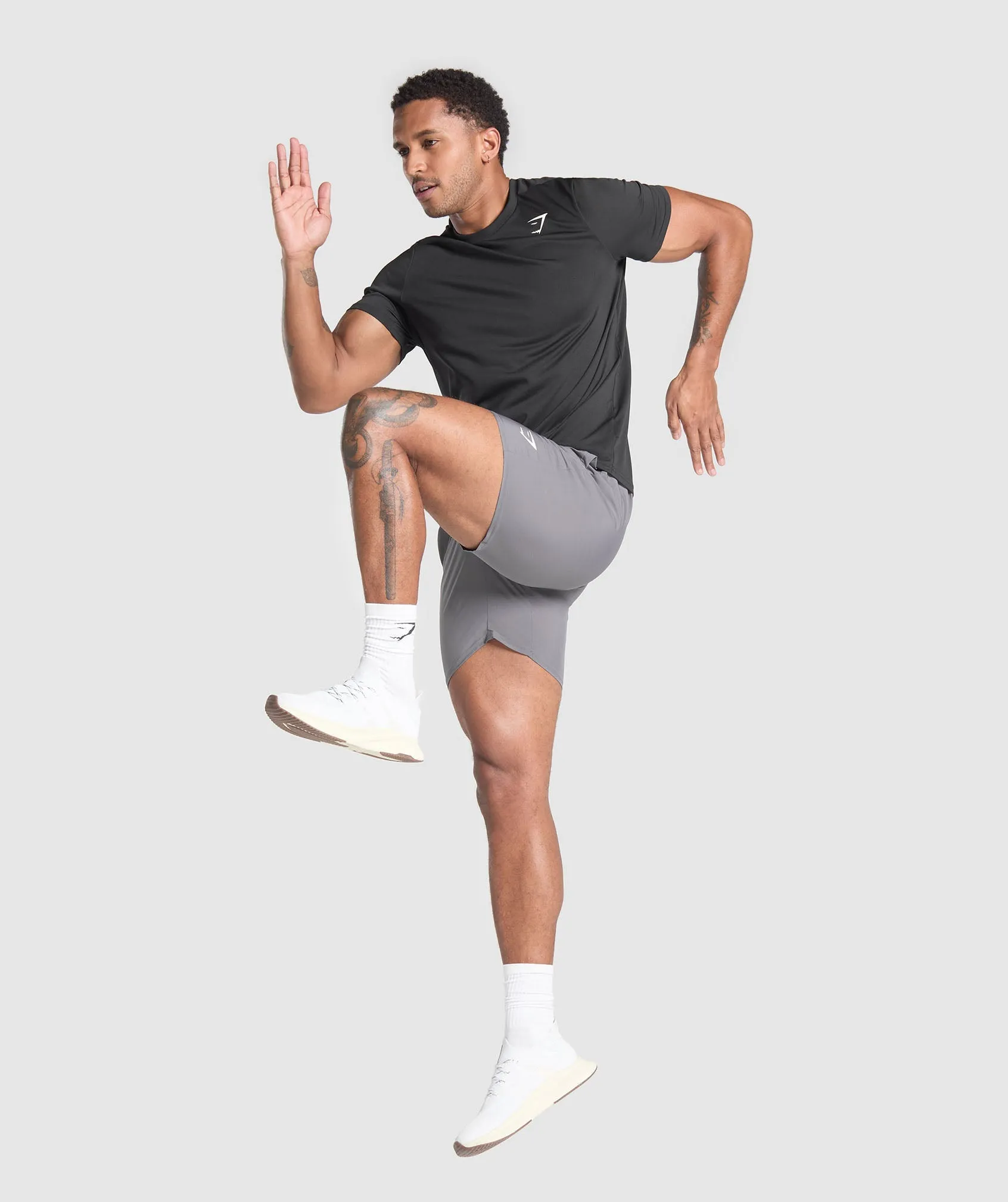 Gymshark Fitness Apparel 7" Shorts - Brushed Grey sold by Gymshark product image thumbnail 4