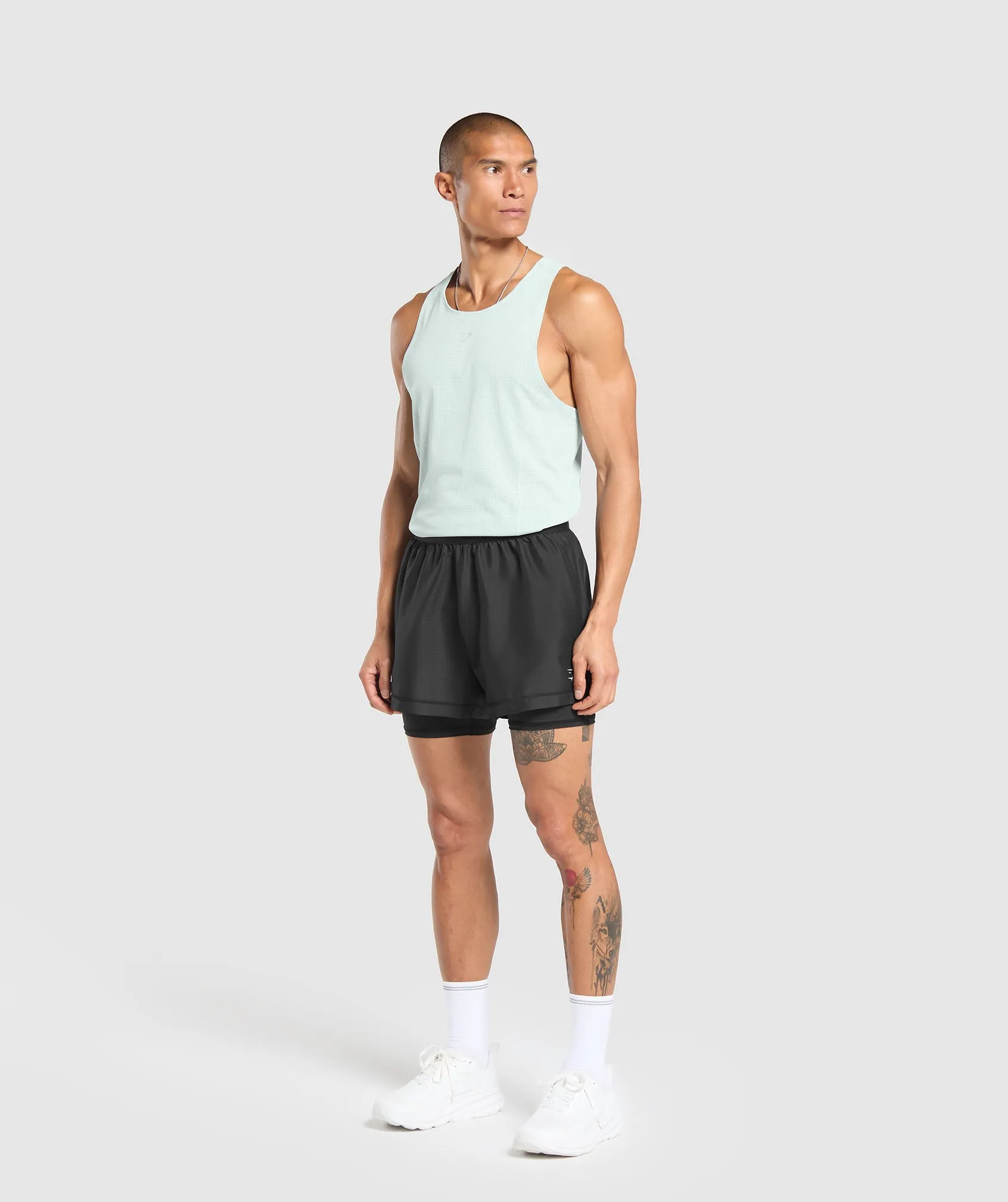 Gymshark Running Tank - Cool Blue sold by Gymshark product image thumbnail 5