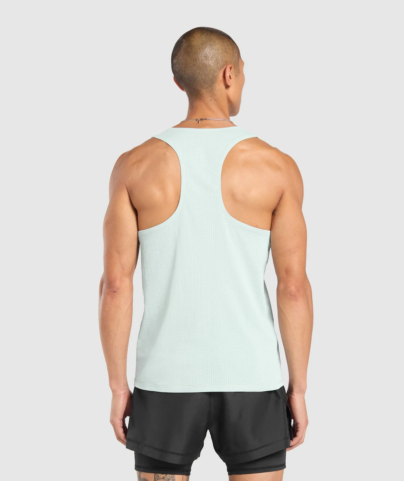Gymshark Running Tank - Cool Blue sold by Gymshark product image thumbnail 2