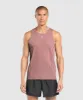 Gymshark Running Tank - Brick Brown sold by Gymshark