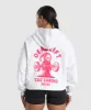 Gymshark Graphic Reaper Oversized Hoodie - White sold by Gymshark