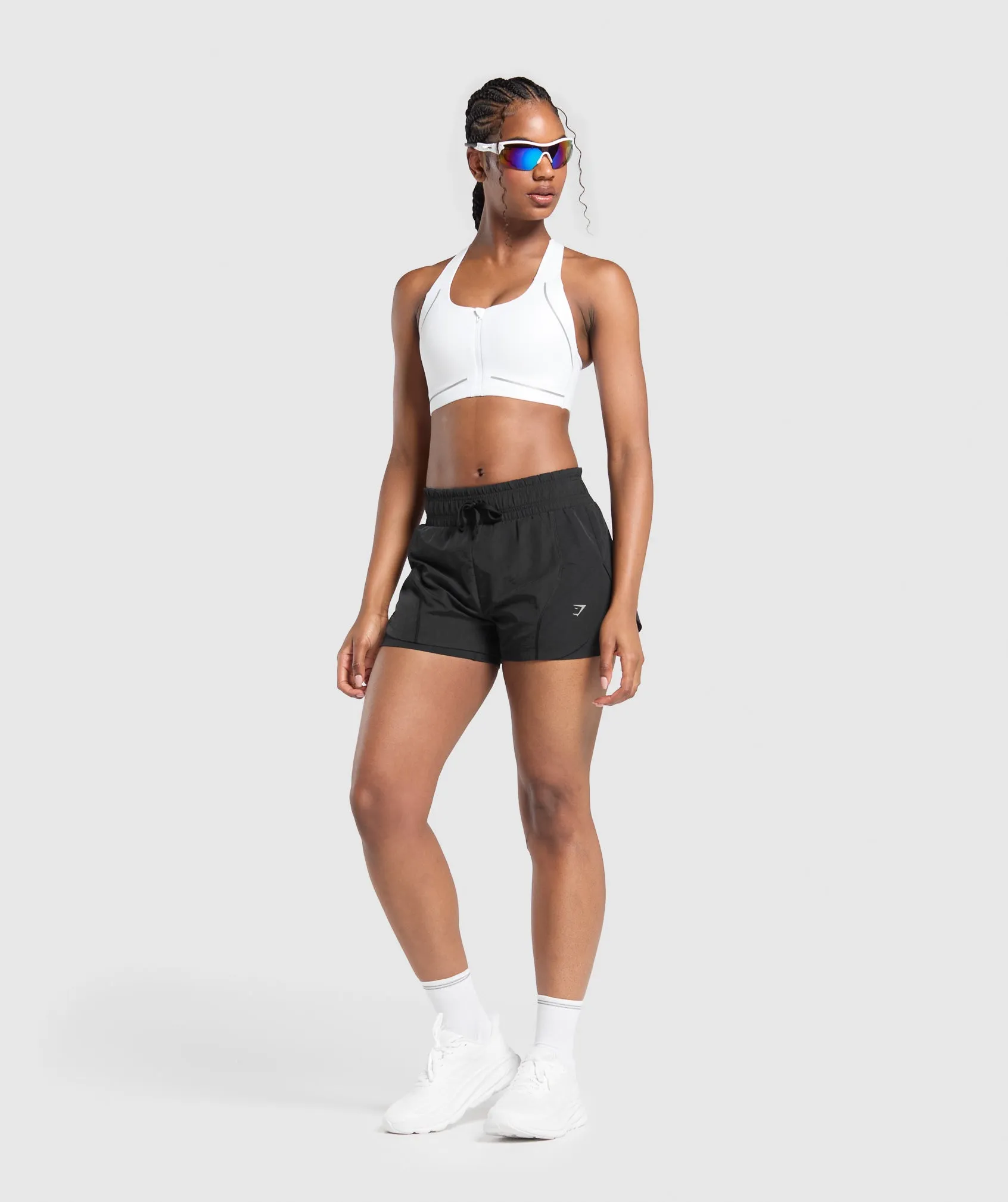 Gymshark Running Sports Bra - White sold by Gymshark product image thumbnail 4