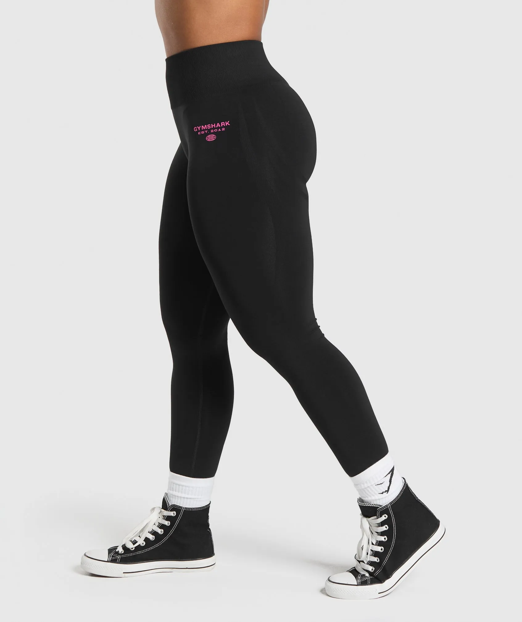 Gymshark Glow Legging - Black sold by Gymshark product image thumbnail 3