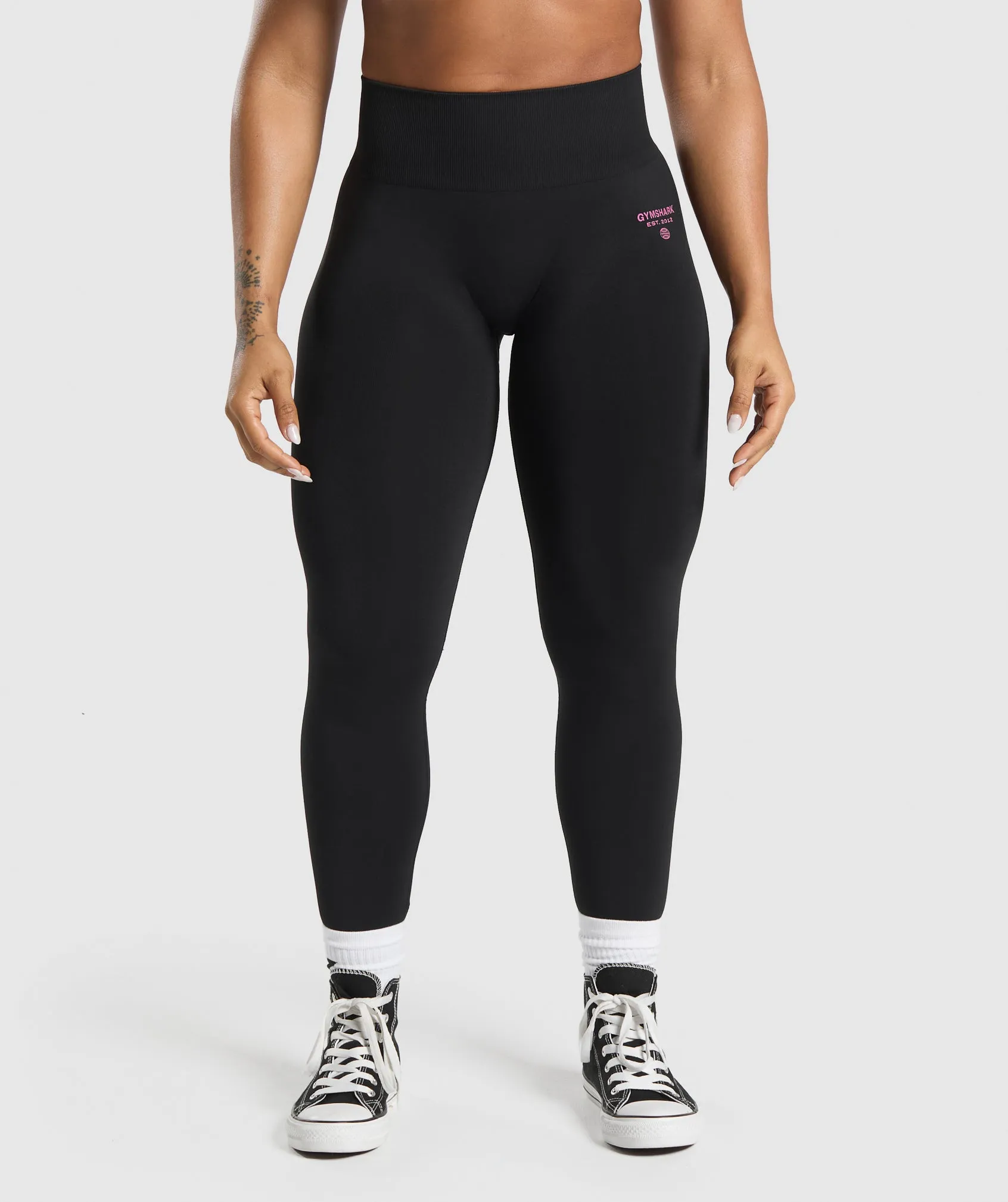 Gymshark Glow Legging - Black sold by Gymshark