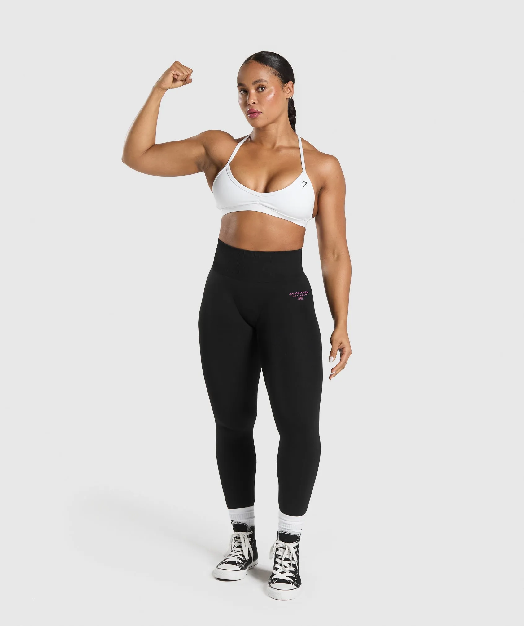 Gymshark Glow Legging - Black sold by Gymshark product image thumbnail 4