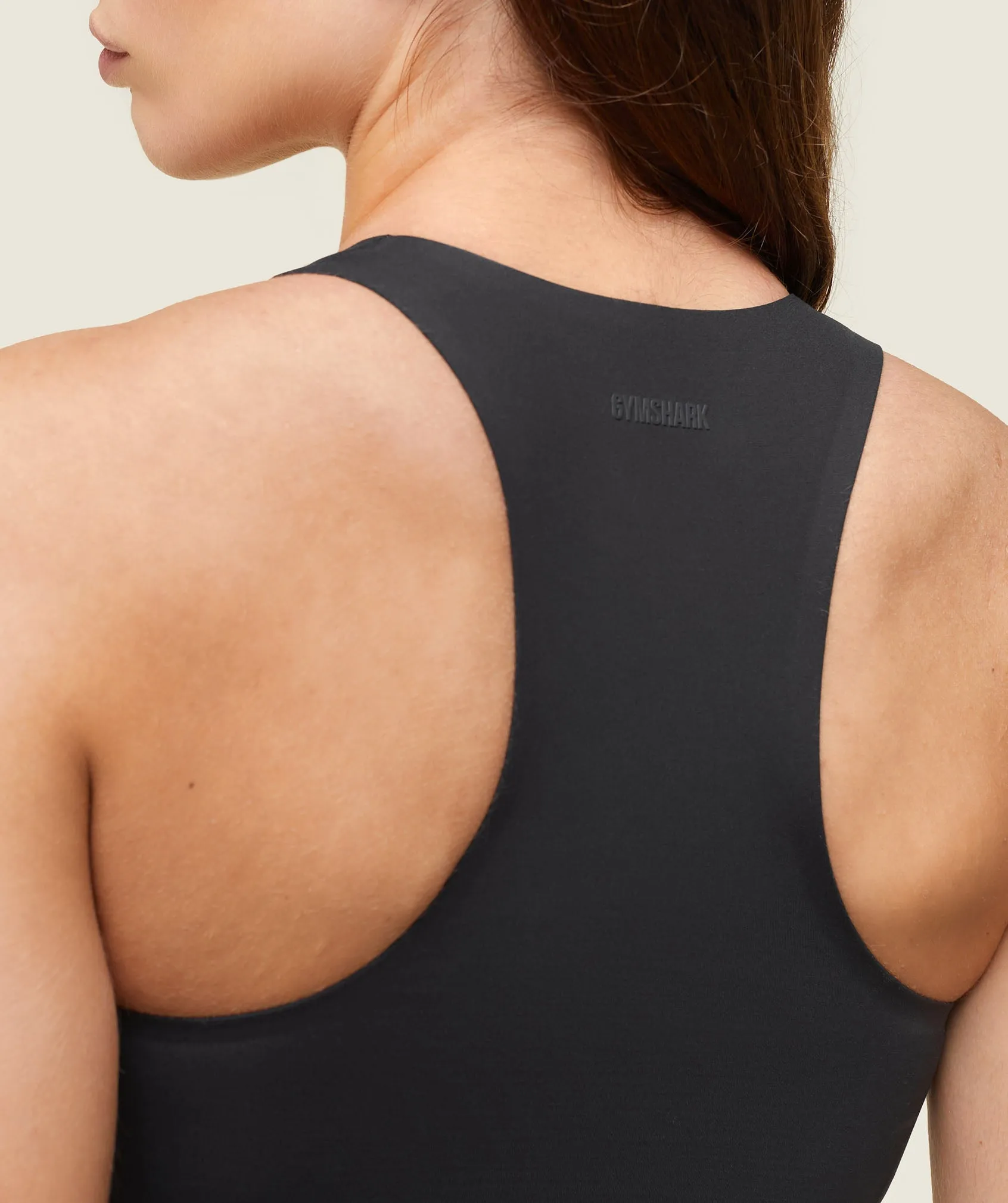 Gymshark everywear Second Skin Tank - Black sold by Gymshark product image thumbnail 5
