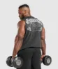 Gymshark Distressed Graphic Tank - Black Acid Wash sold by Gymshark