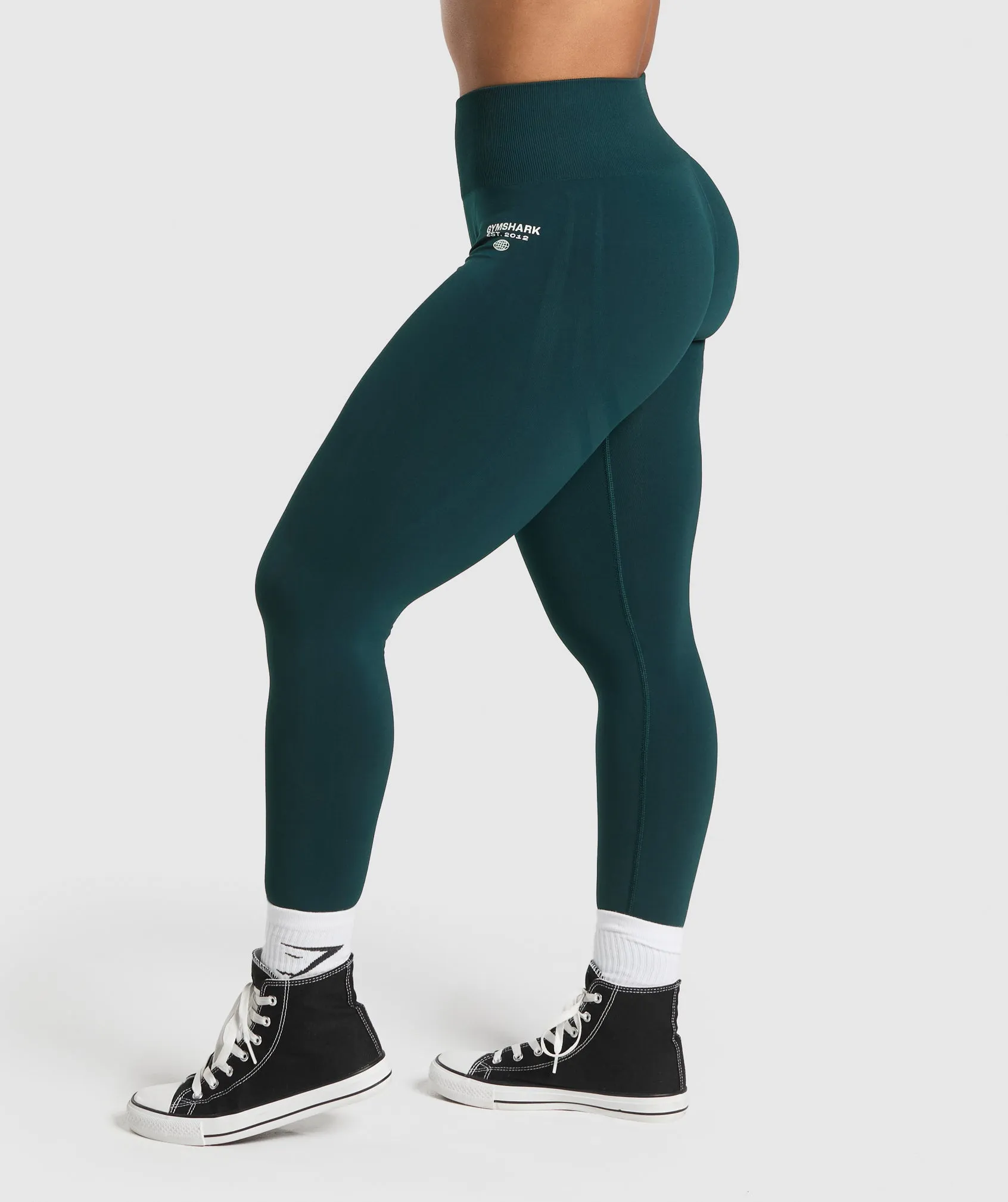 Gymshark Glow Leggings - Strong Teal sold by Gymshark product image thumbnail 3