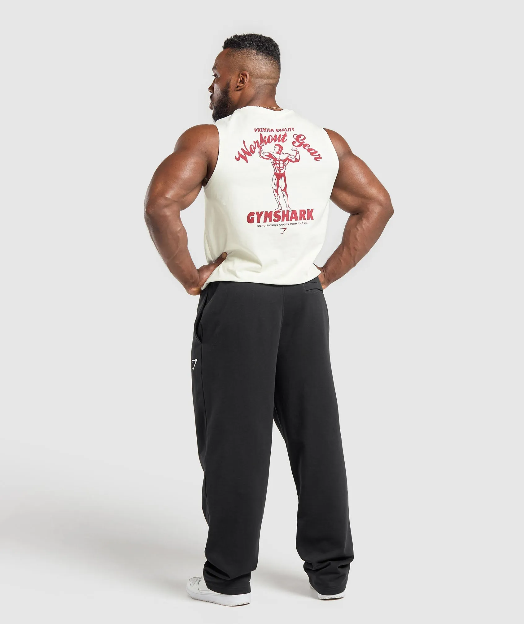 Gymshark Workout Gear Tank - Soft White sold by Gymshark product image thumbnail 4
