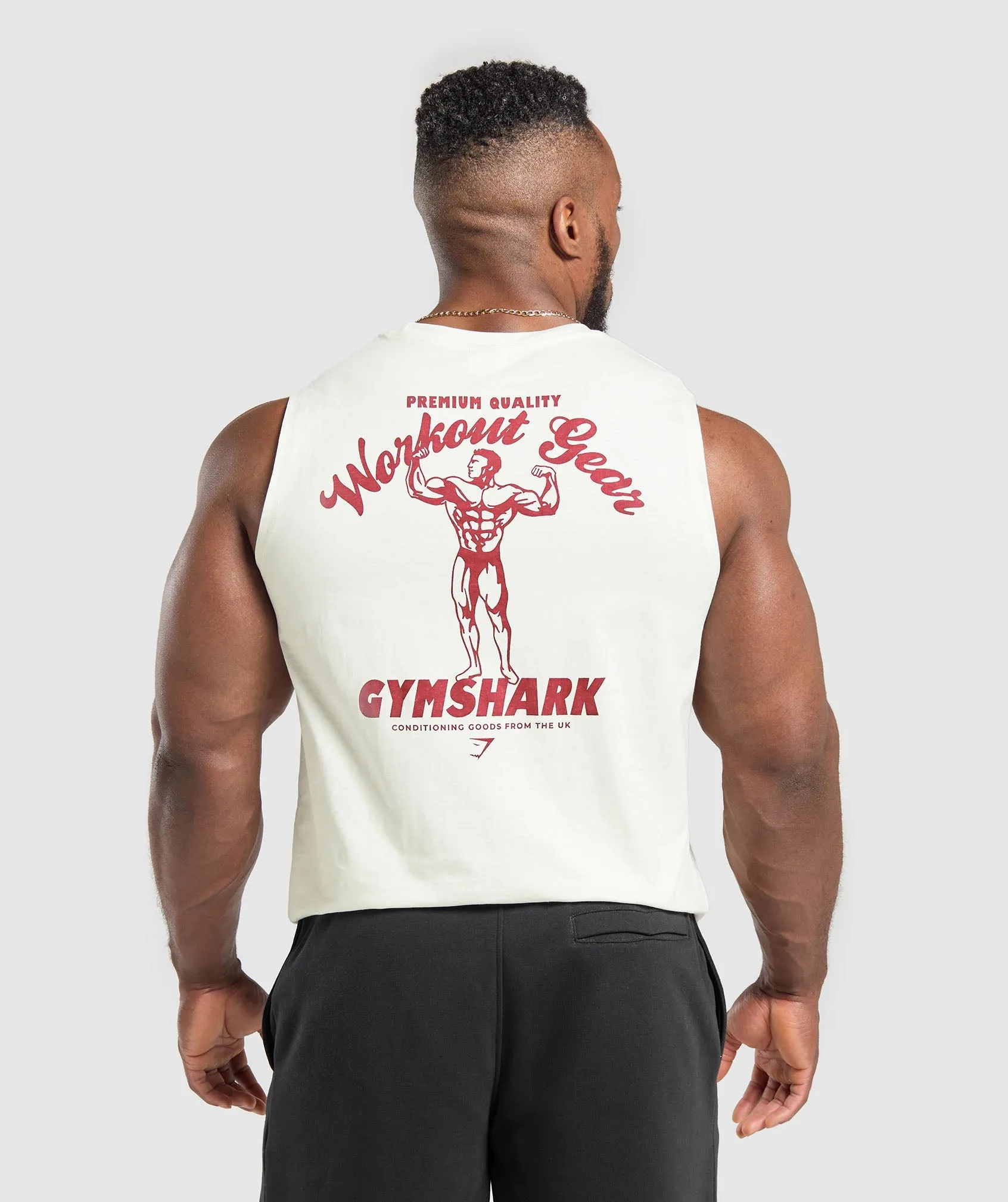 Gymshark Workout Gear Tank - Soft White sold by Gymshark