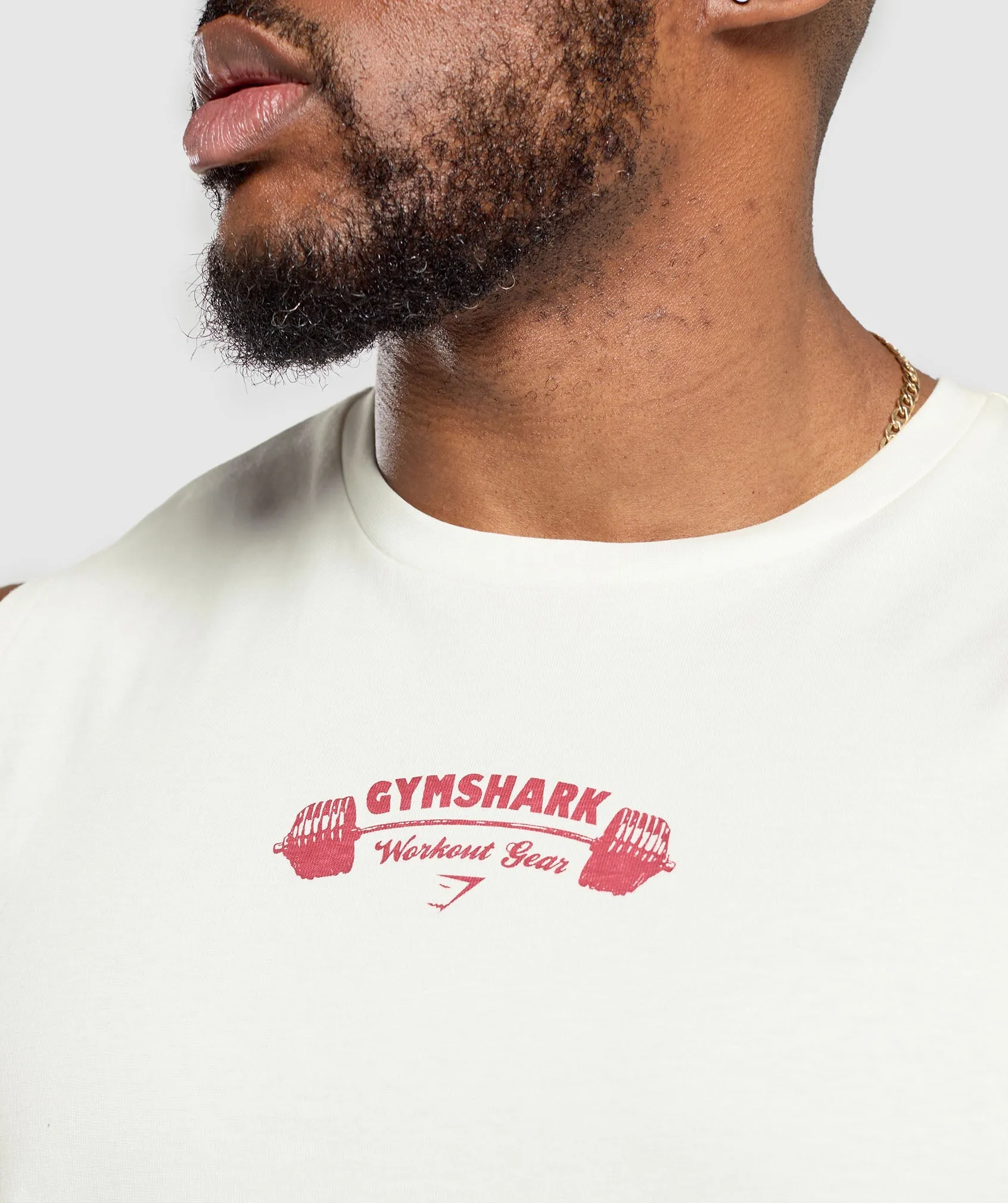 Gymshark Workout Gear Tank - Soft White sold by Gymshark product image thumbnail 5