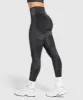 Gymshark Caged Seamless Leggings - Black/Graphite Grey sold by Gymshark