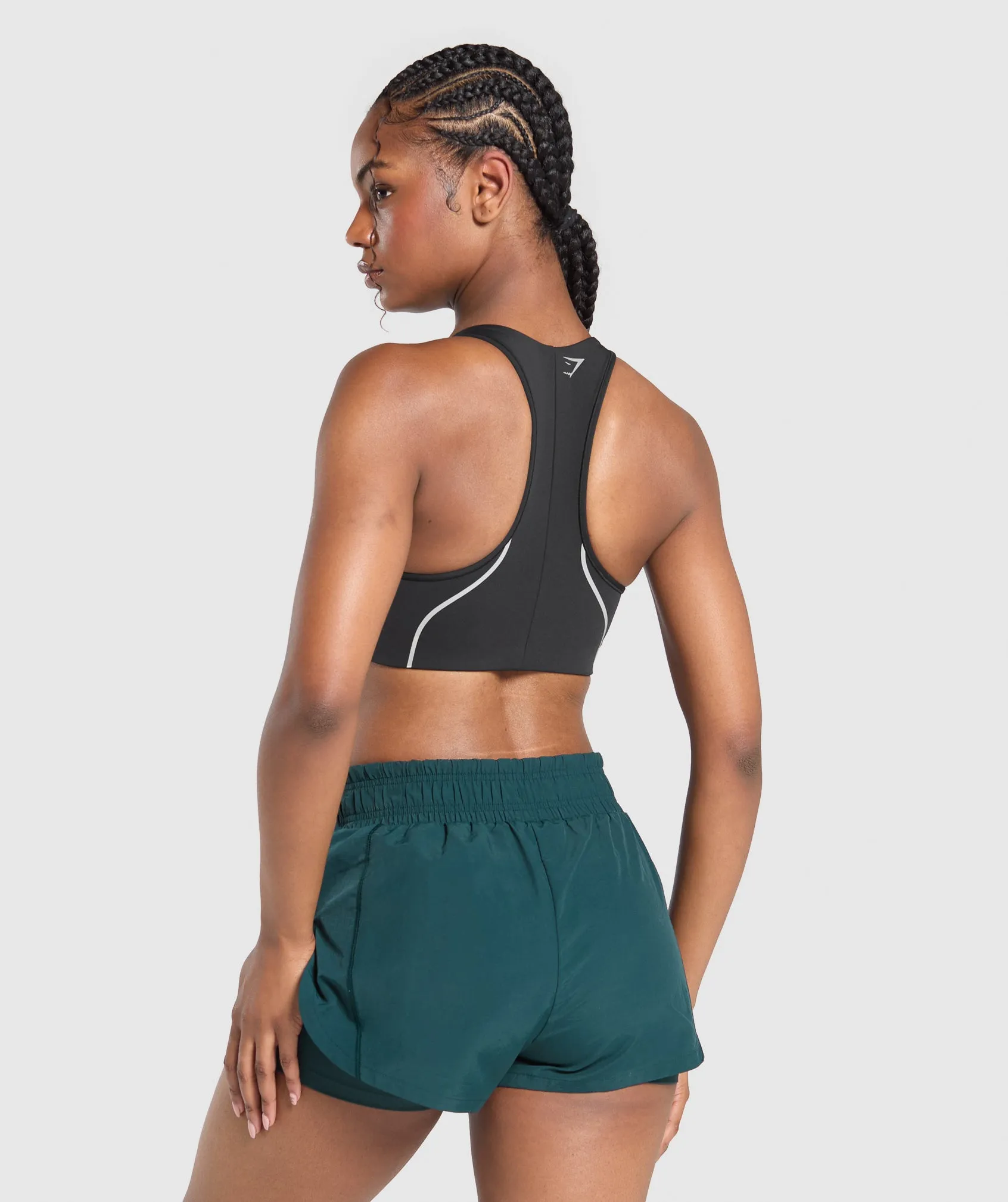 Gymshark Running Sports Bra - Black sold by Gymshark product image thumbnail 2