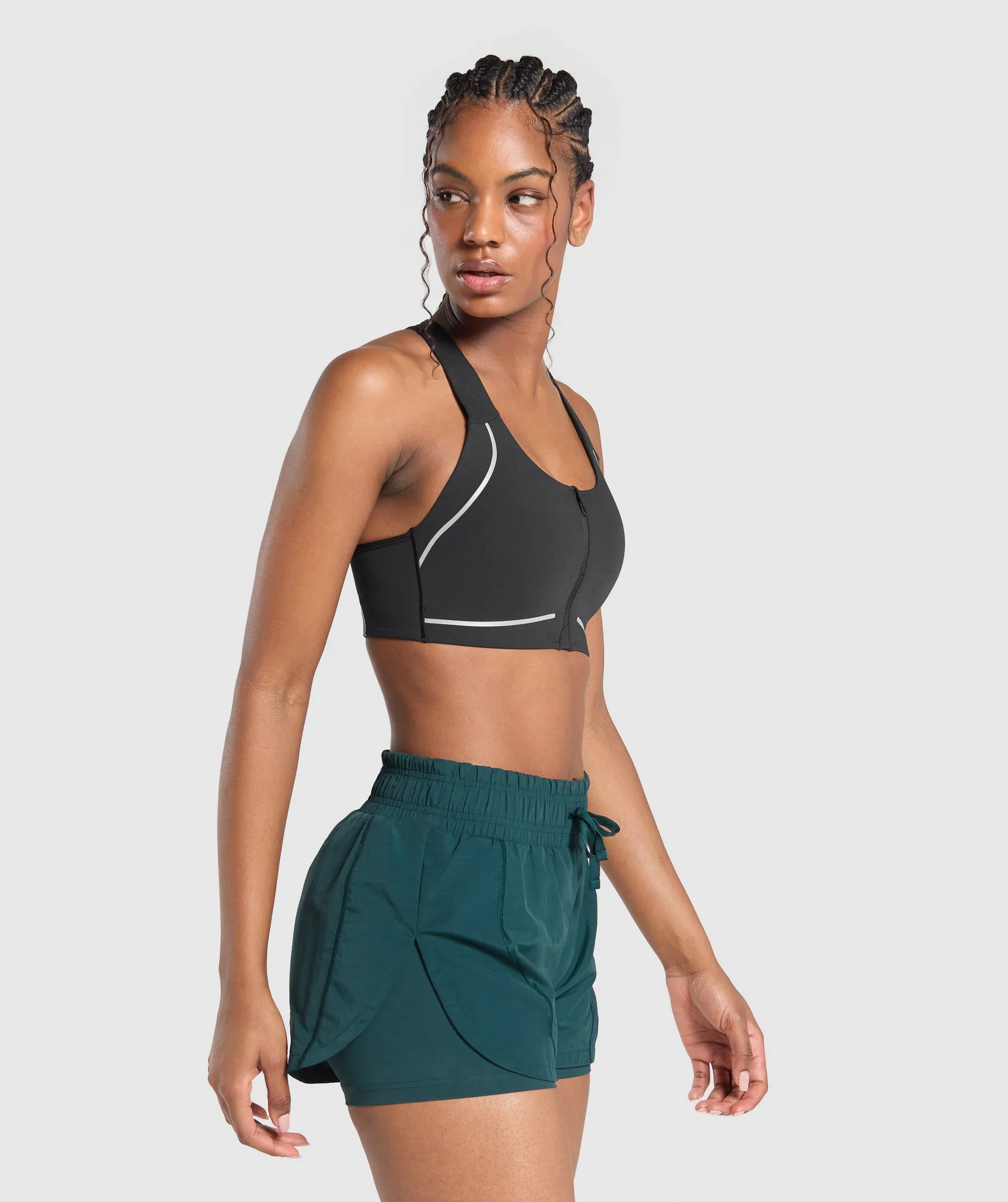 Gymshark Running Sports Bra - Black sold by Gymshark product image thumbnail 3
