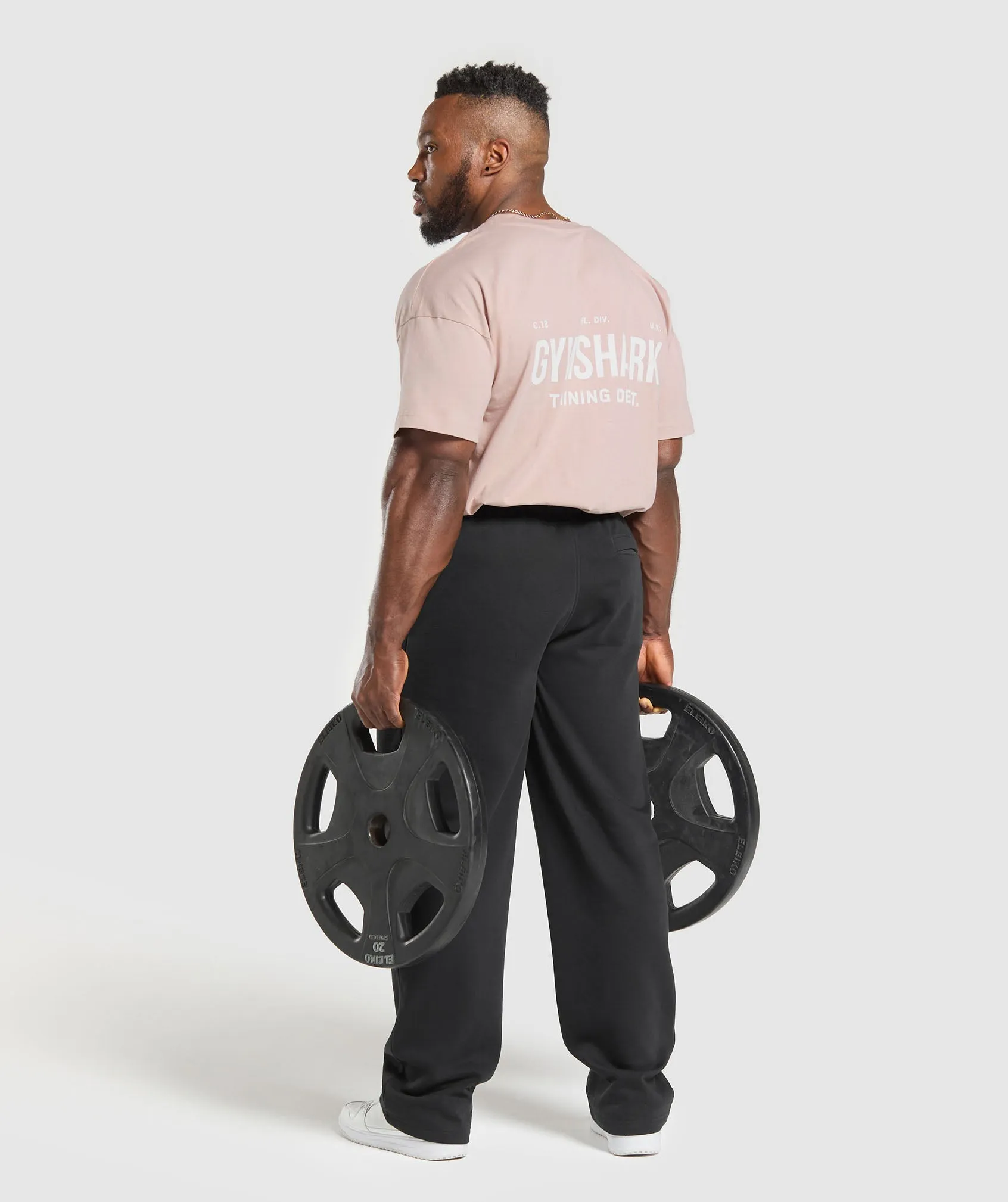 Gymshark Training Dept. T-Shirt - Muted Pink sold by Gymshark product image thumbnail 4