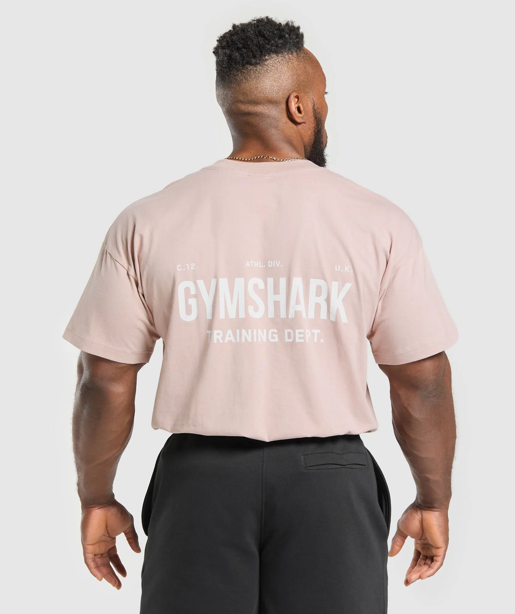 Gymshark Training Dept. T-Shirt - Muted Pink sold by Gymshark