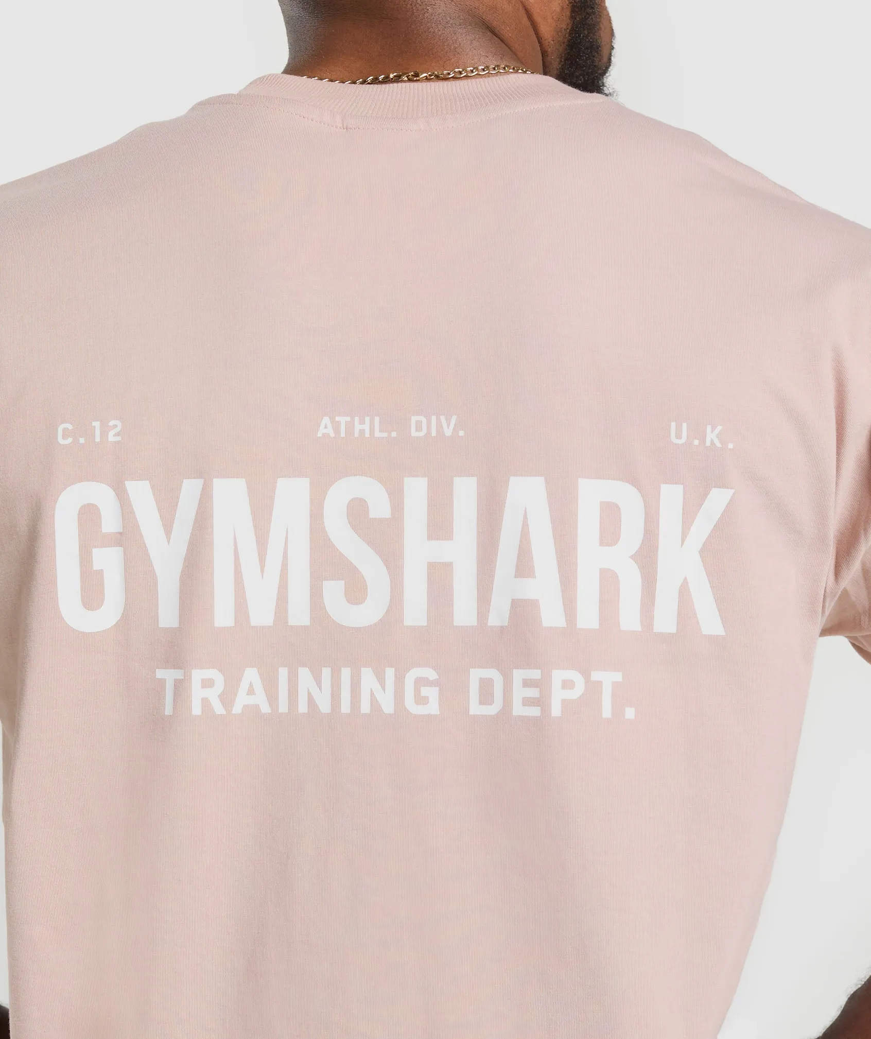Gymshark Training Dept. T-Shirt - Muted Pink sold by Gymshark product image thumbnail 5