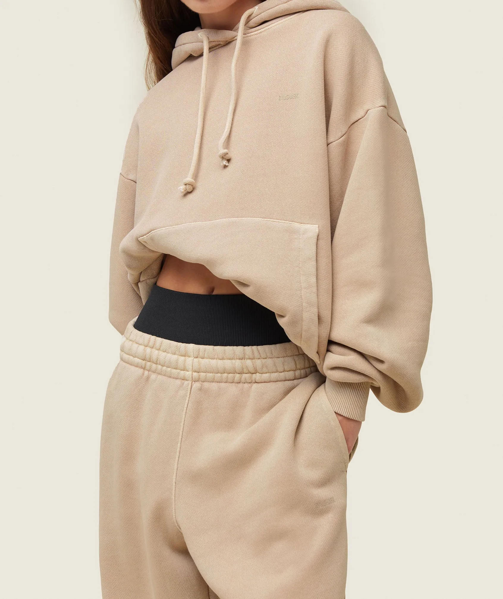 Gymshark everywear Relaxed Joggers - Deep Beige sold by Gymshark product image thumbnail 3