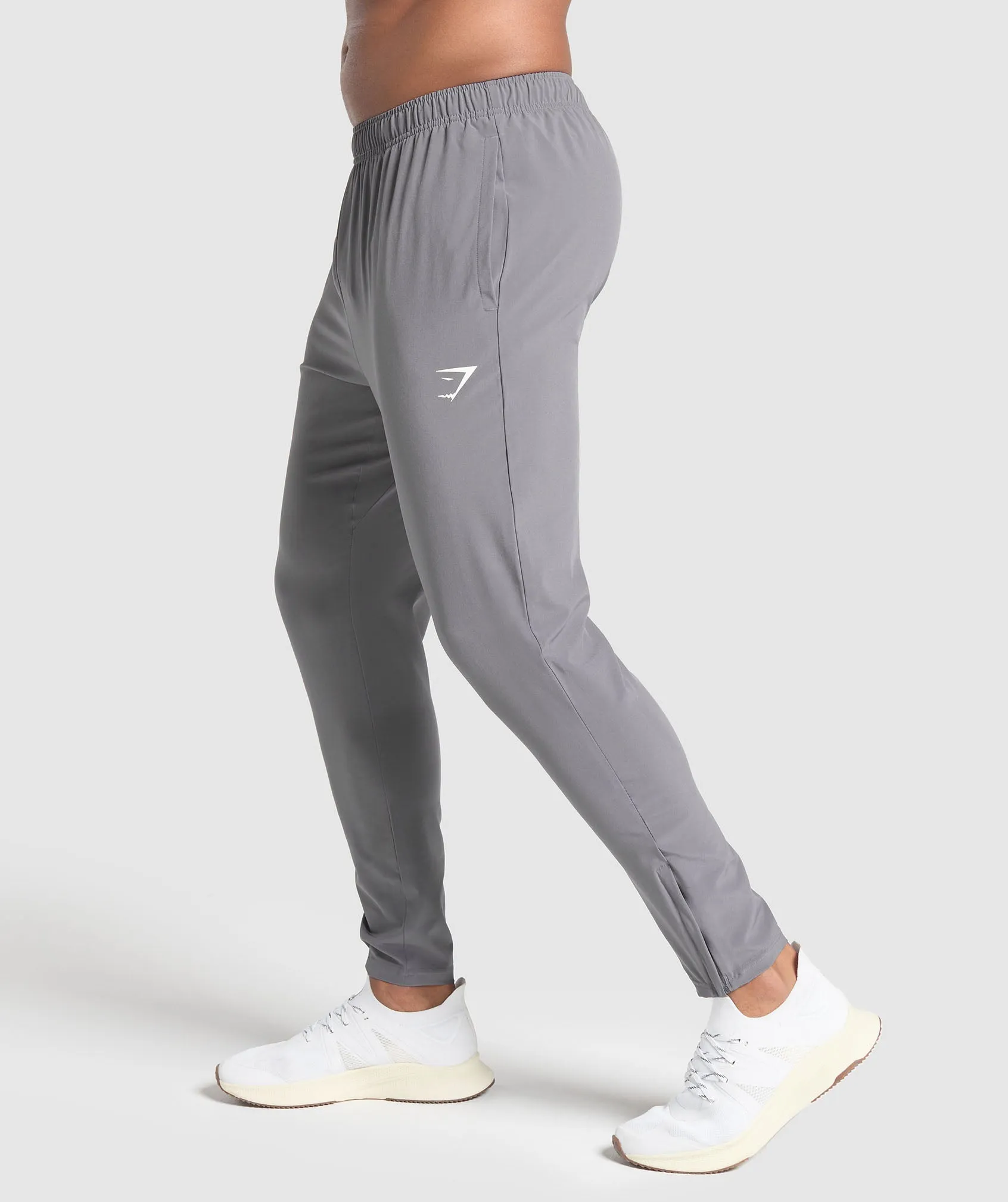Gymshark Fitness Apparel Woven Joggers - Brushed Grey sold by Gymshark product image thumbnail 4