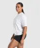 Gymshark Graphic Reaper Oversized Tee - White sold by Gymshark