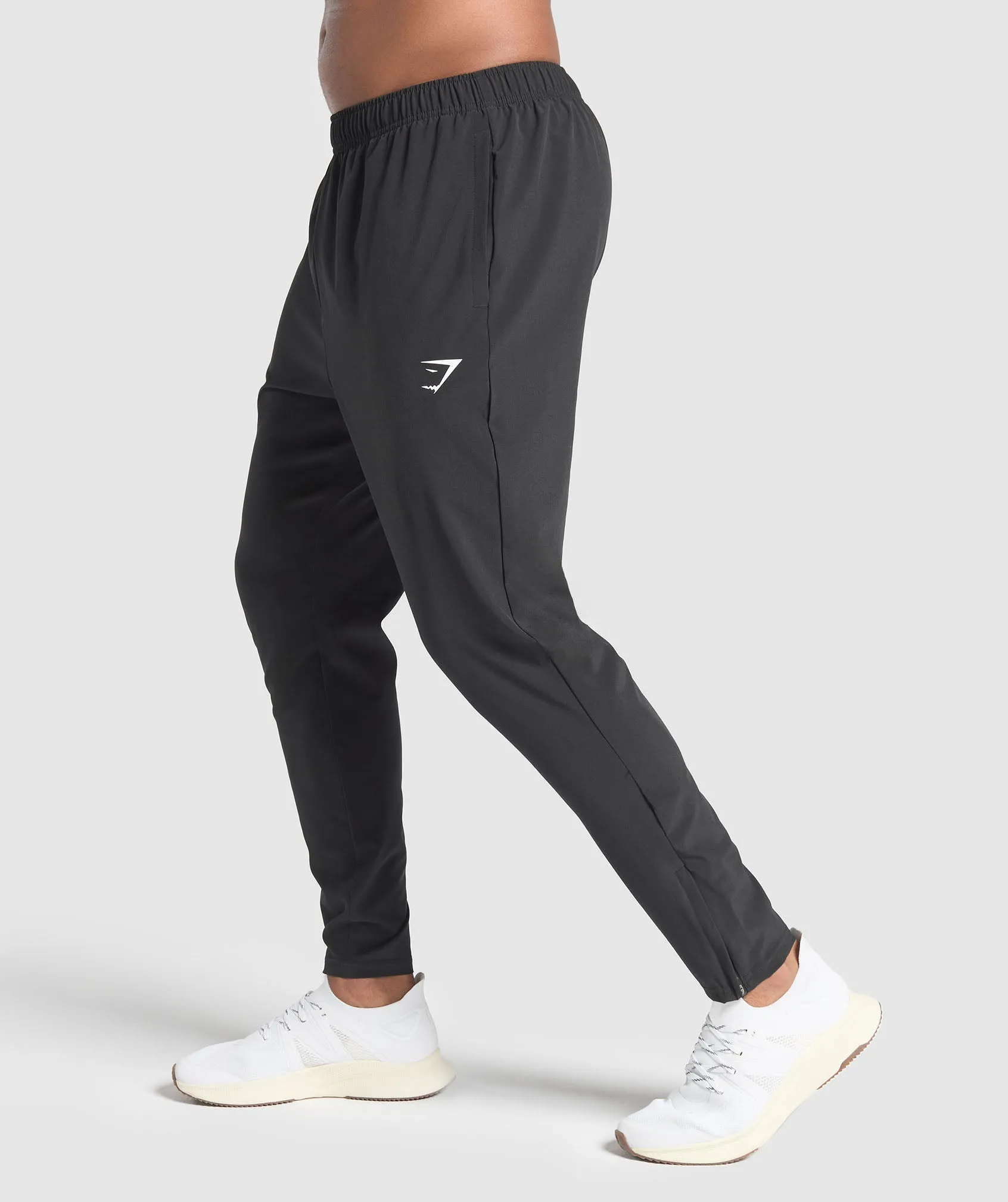 Gymshark Fitness Apparel Woven Joggers - Black sold by Gymshark product image thumbnail 4