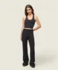 Gymshark everywear Lightweight Fitted Flared Sweatpants - Black sold by Gymshark