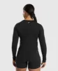 Gymshark Punk Graphic Long Sleeve Midi Top - Black sold by Gymshark