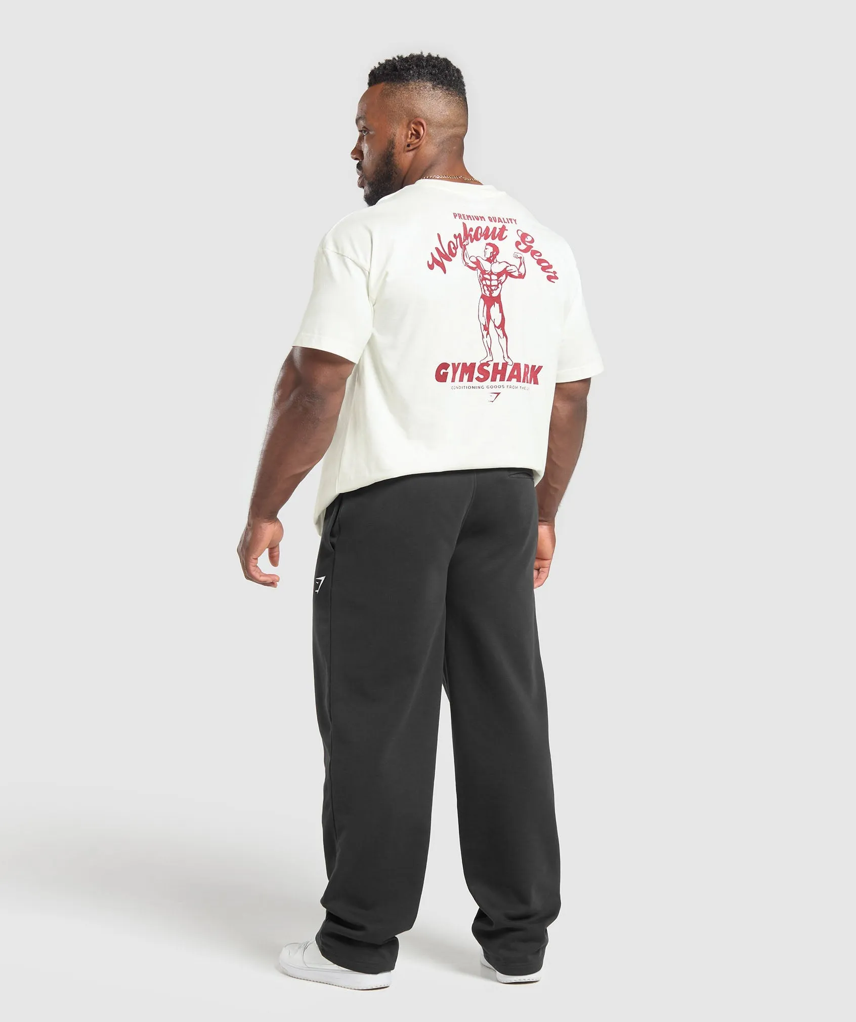 Gymshark Workout Gear T-Shirt - Soft White sold by Gymshark product image thumbnail 4