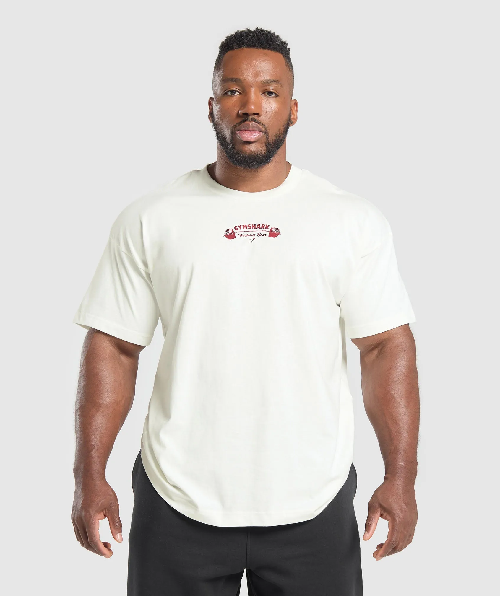 Gymshark Workout Gear T-Shirt - Soft White sold by Gymshark product image thumbnail 2