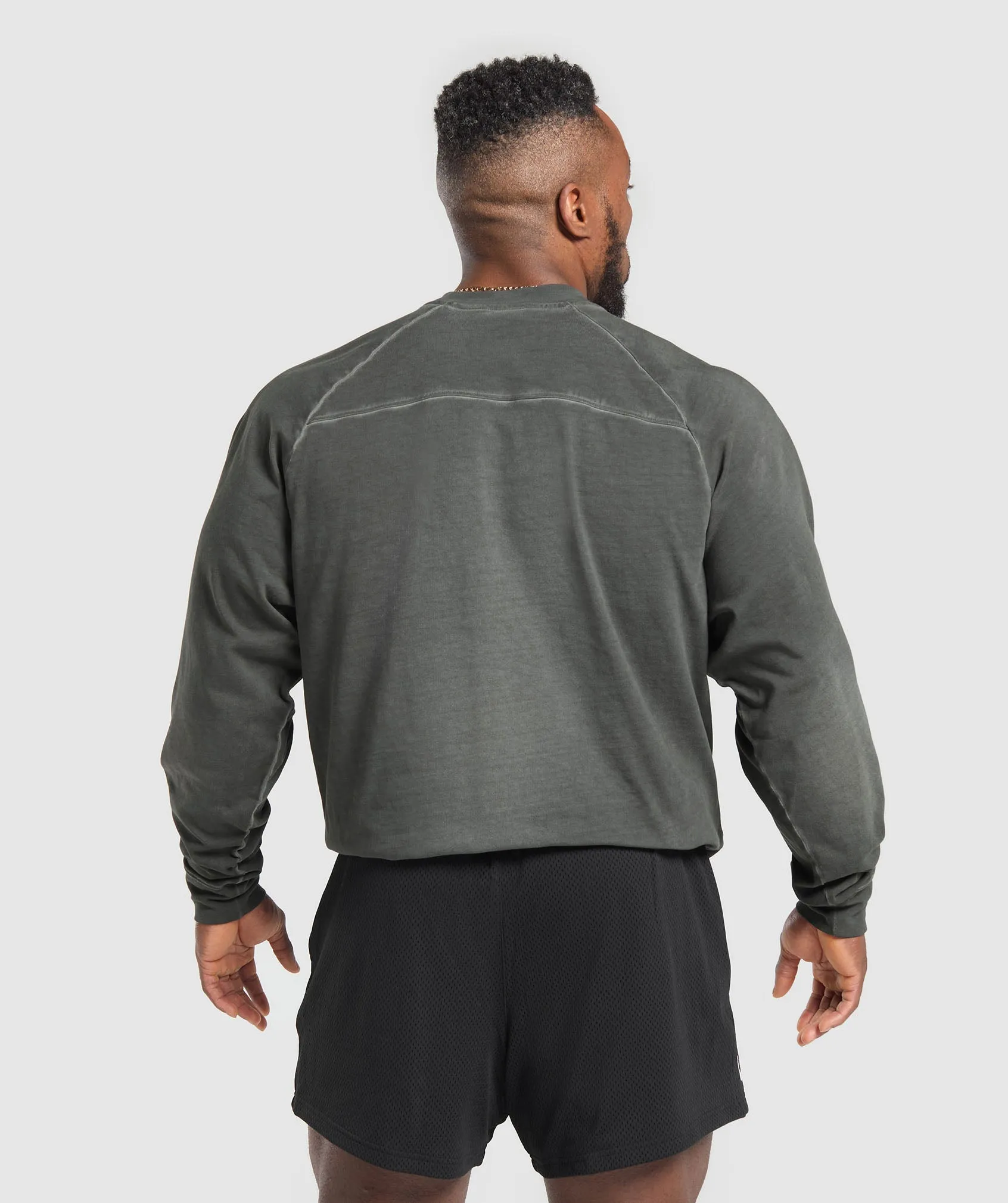 Gymshark Heavyweight T-Shirt - Black/Wash sold by Gymshark product image thumbnail 2
