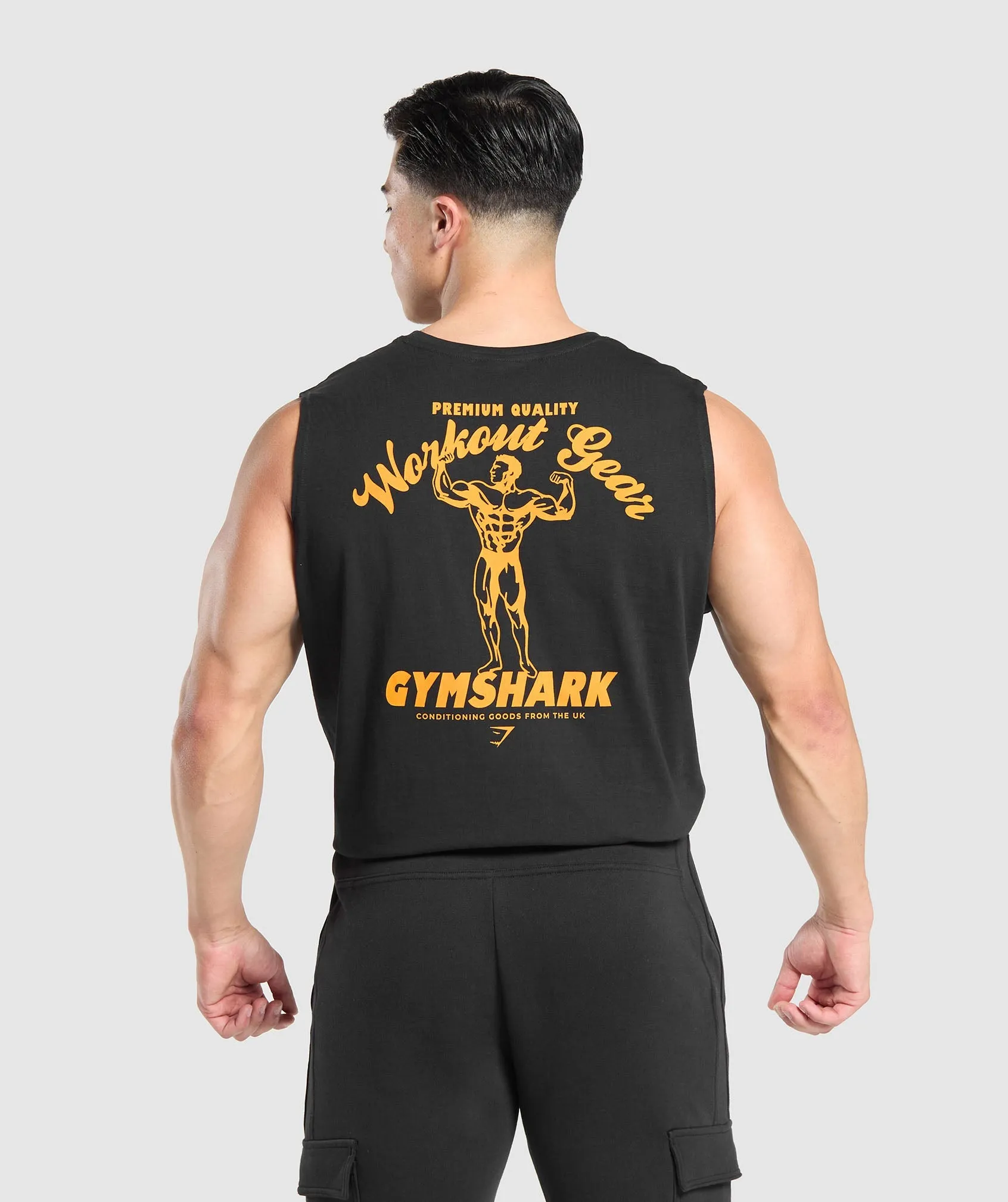 Gymshark Workout Gear Tank - Black sold by Gymshark
