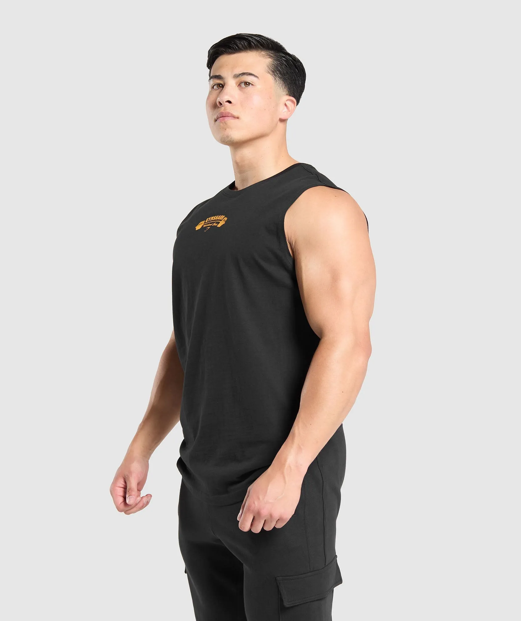 Gymshark Workout Gear Tank - Black sold by Gymshark product image thumbnail 5
