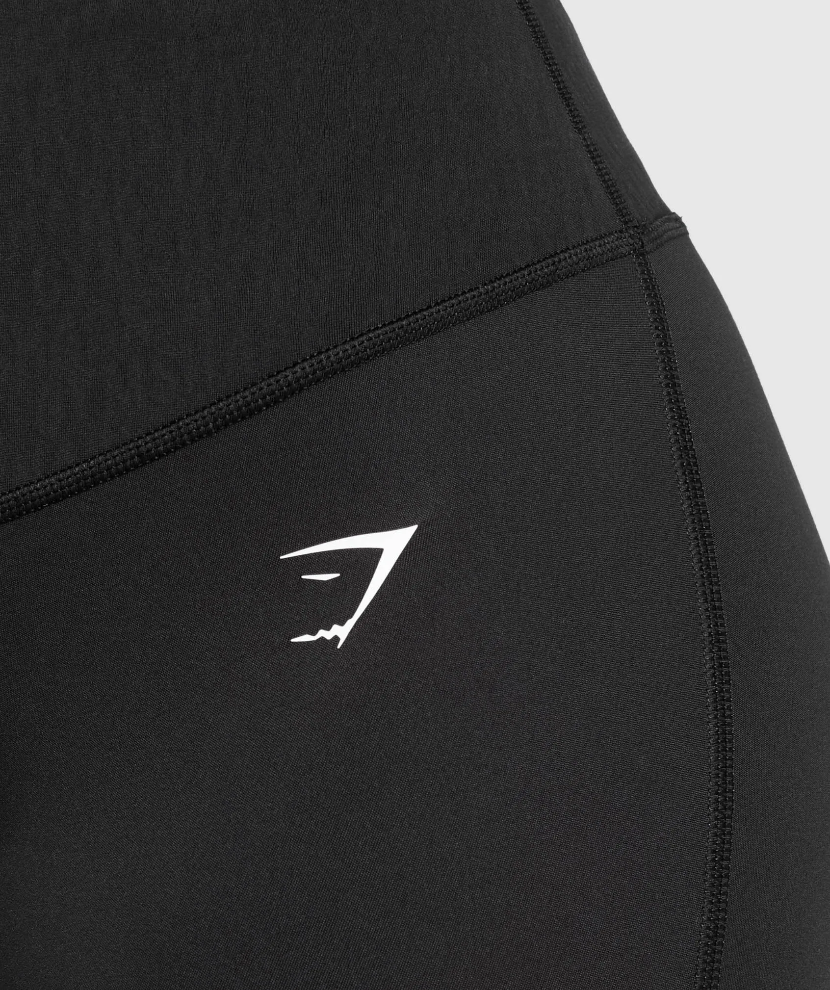 Gymshark Bonded Waist Leggings - Black sold by Gymshark product image thumbnail 5