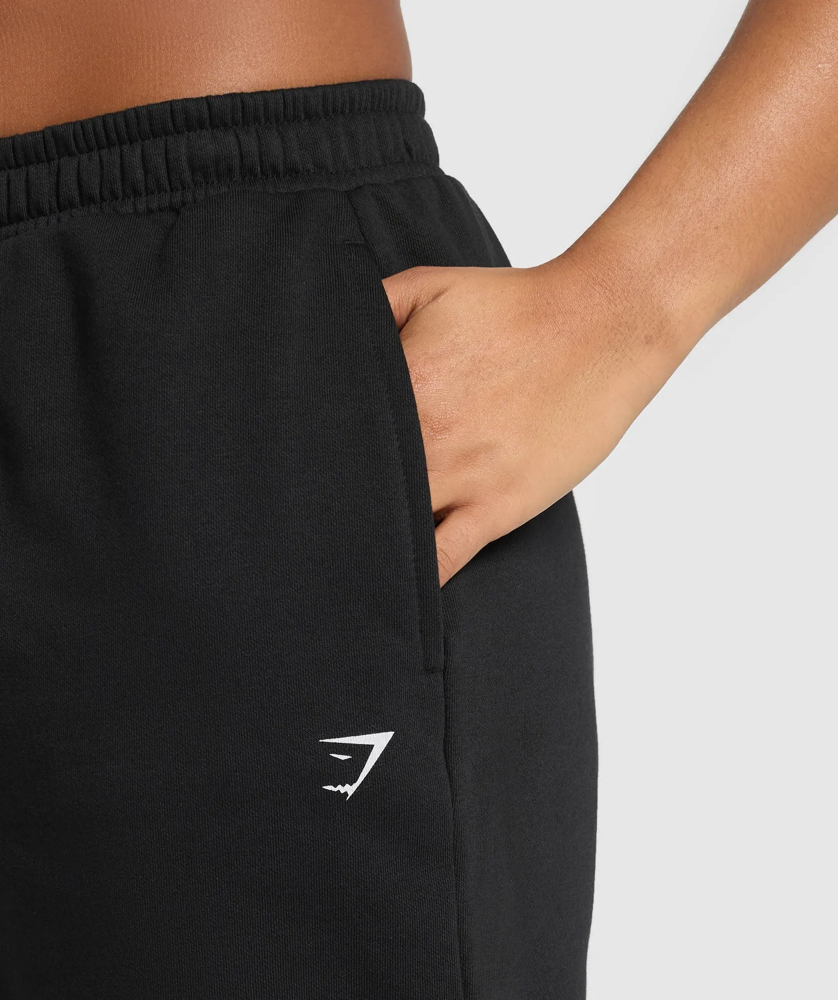 Gymshark Graphic Reaper Oversized Joggers - Black sold by Gymshark product image thumbnail 5