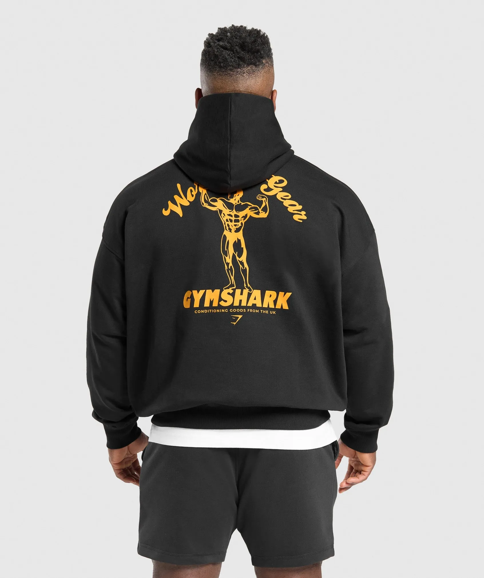 Gymshark Workout Gear Hoodie - Black sold by Gymshark product image thumbnail 2