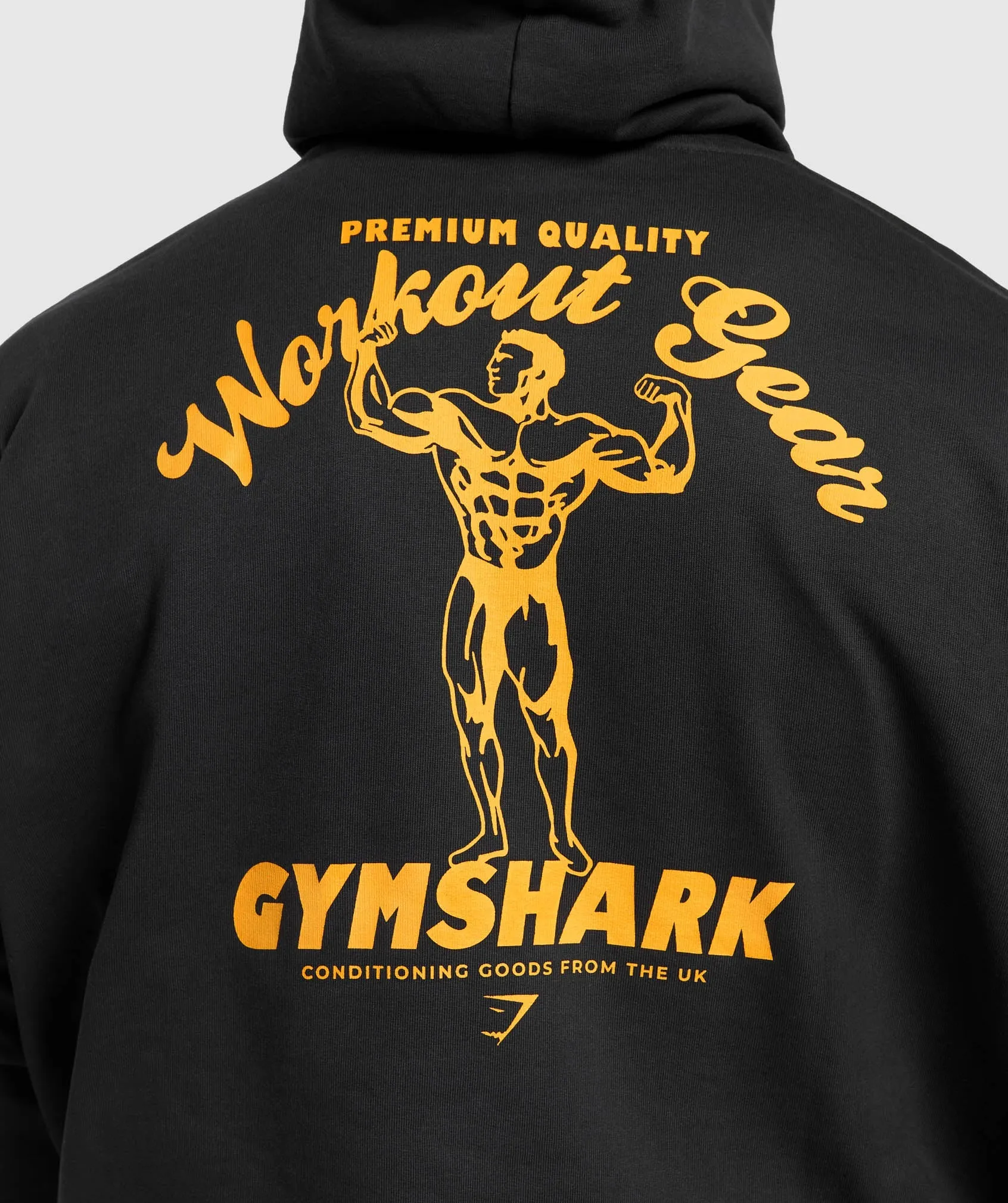Gymshark Workout Gear Hoodie - Black sold by Gymshark product image thumbnail 3