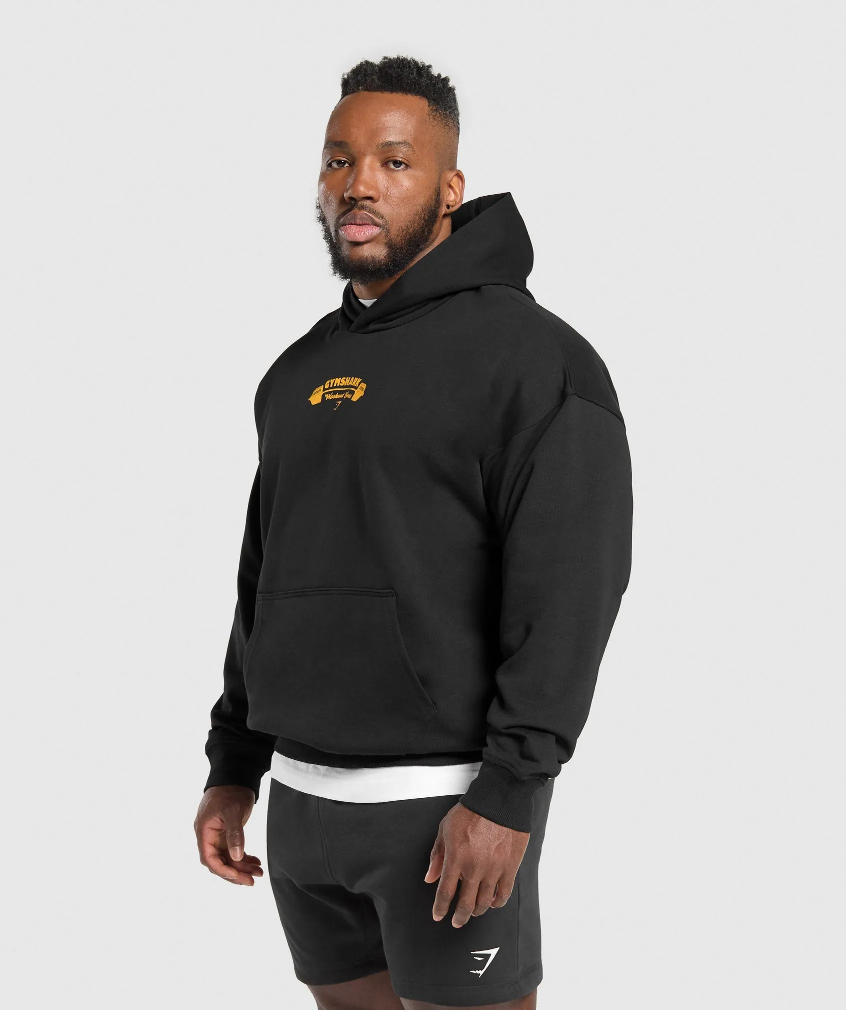 Gymshark Workout Gear Hoodie - Black sold by Gymshark product image thumbnail 4
