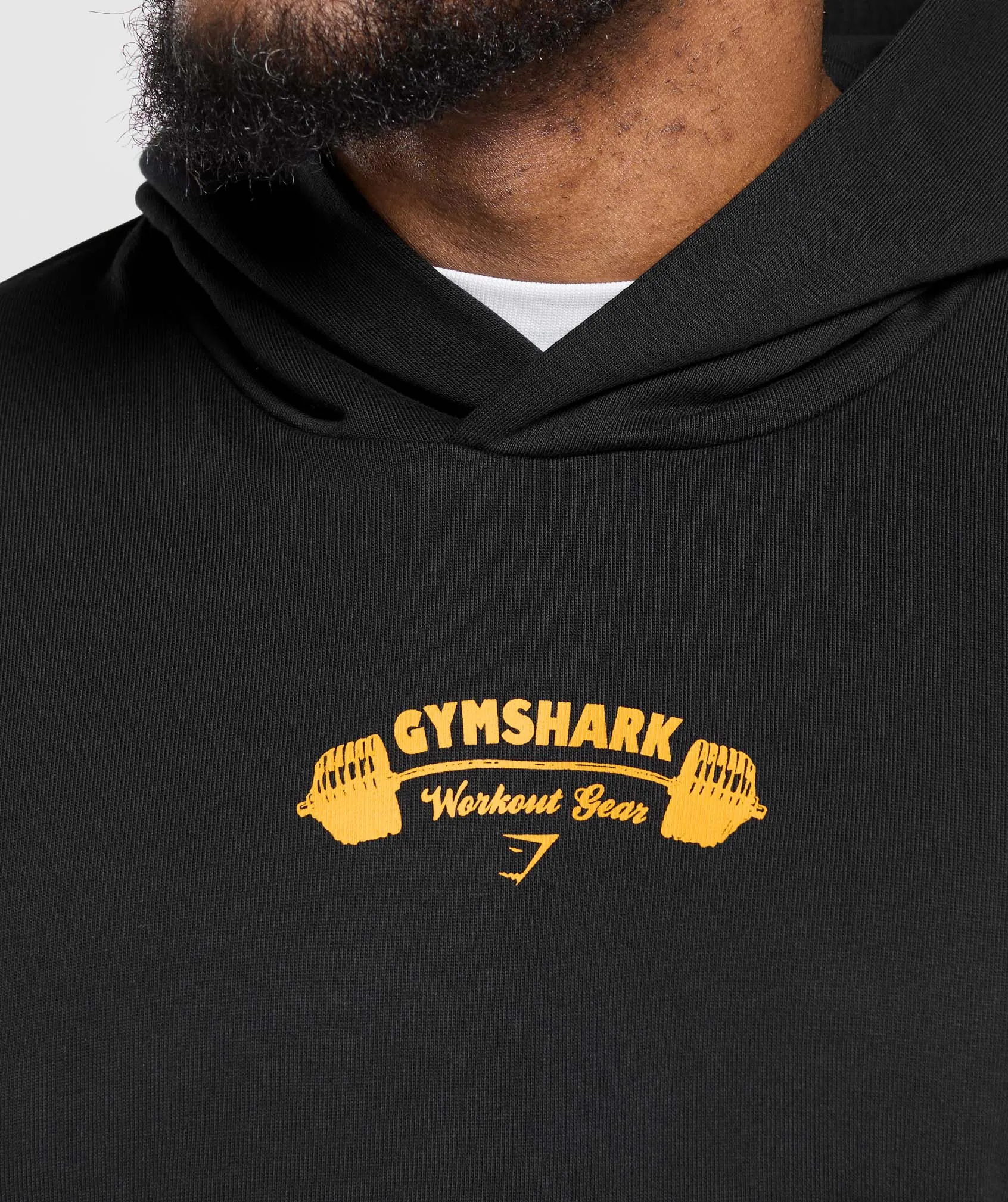 Gymshark Workout Gear Hoodie - Black sold by Gymshark product image thumbnail 5
