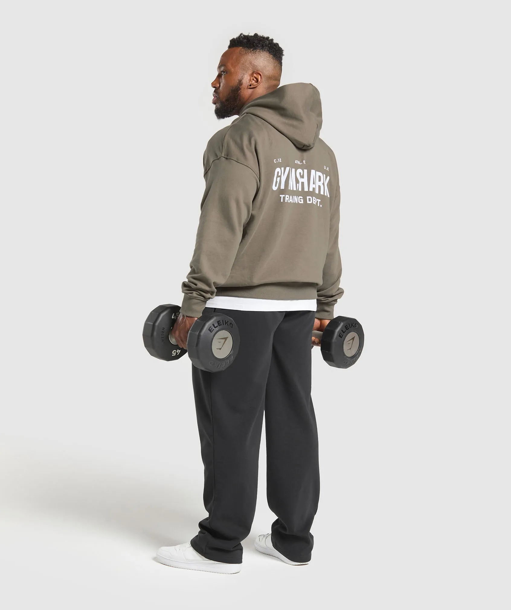 Gymshark Training Dept. Hoodie - Camo Brown sold by Gymshark product image thumbnail 5