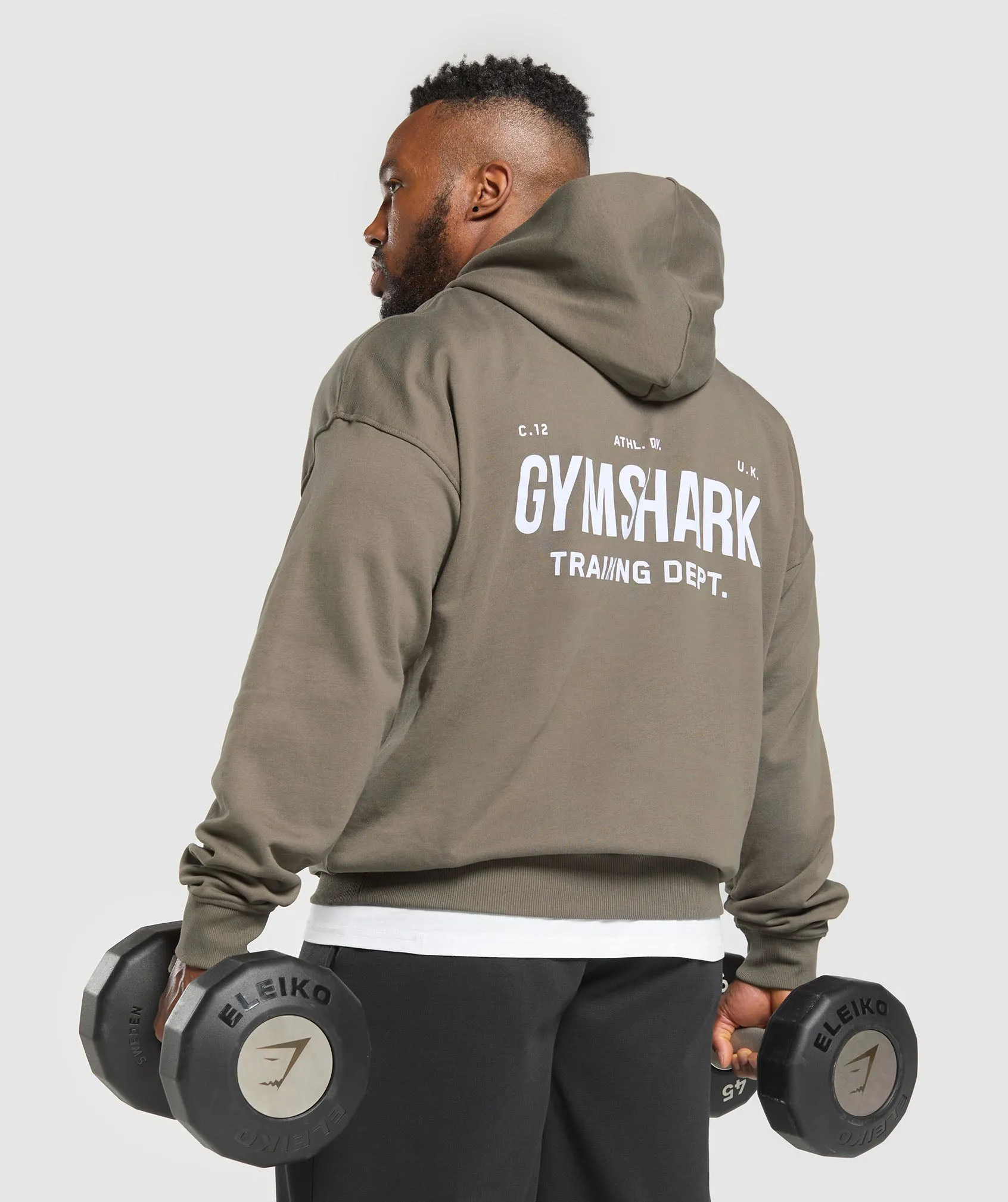 Gymshark Training Dept. Hoodie - Camo Brown sold by Gymshark product image thumbnail 4
