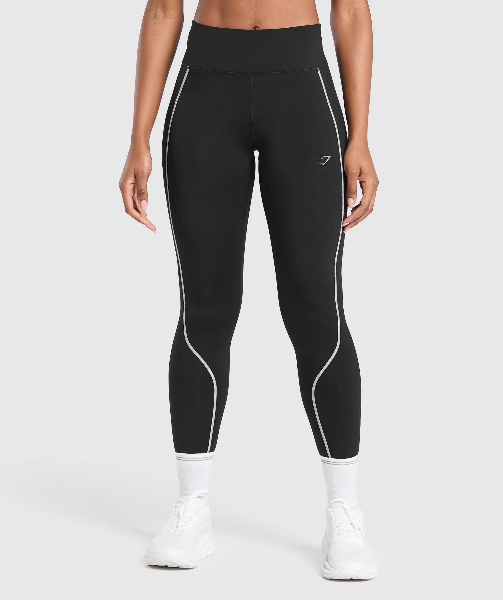 Gymshark Running Warmth Leggings - Black sold by Gymshark