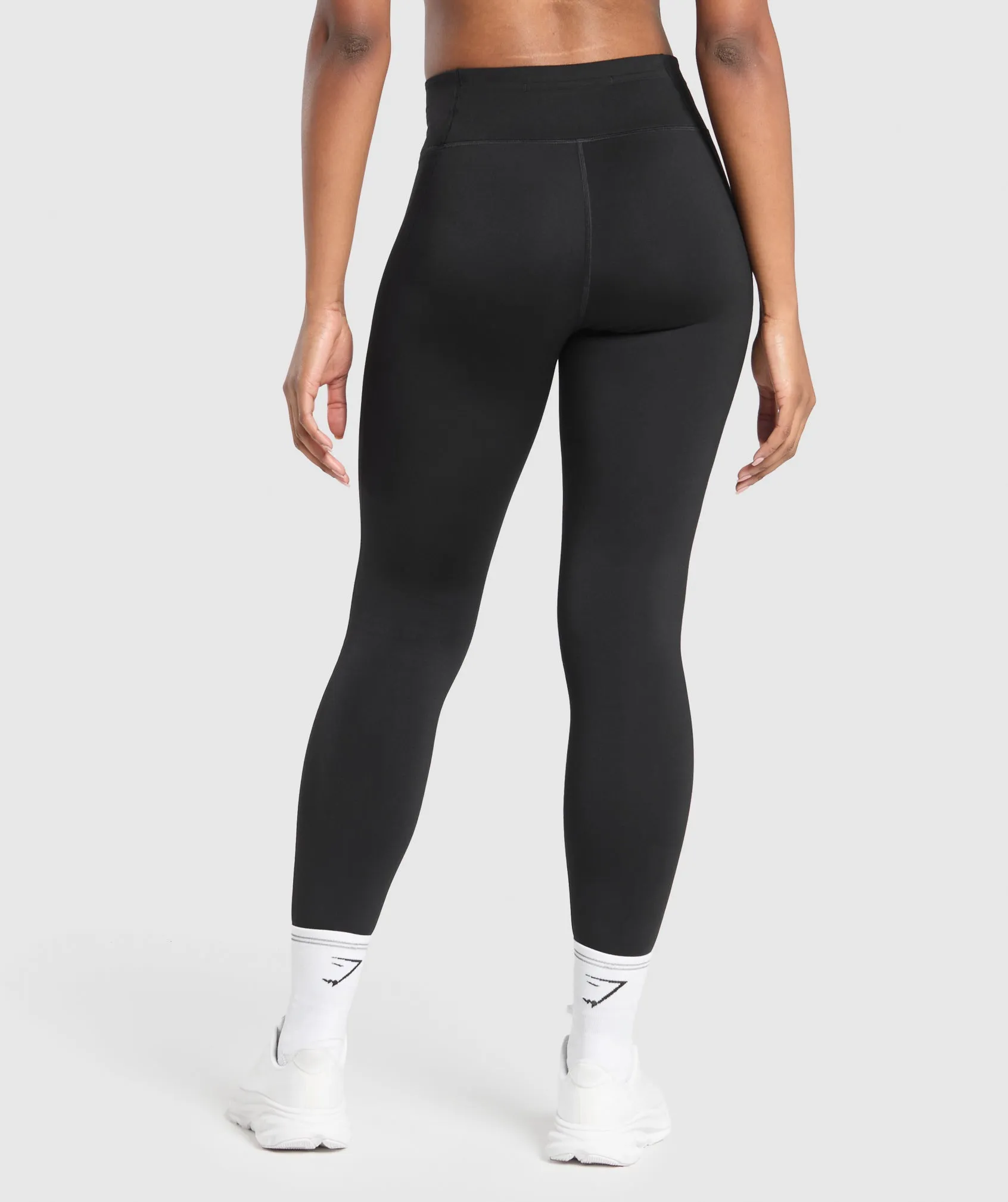 Gymshark Running Warmth Leggings - Black sold by Gymshark product image thumbnail 2